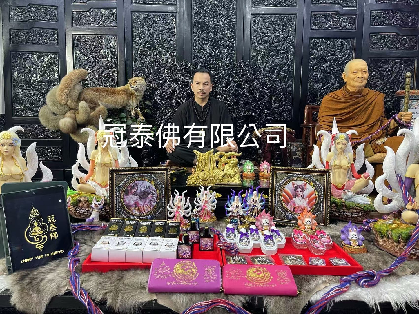 泰國九尾狐傳奇 🦊 阿贊歐查 ✨ 魅力桃花九尾狐魔法唇釉 💋