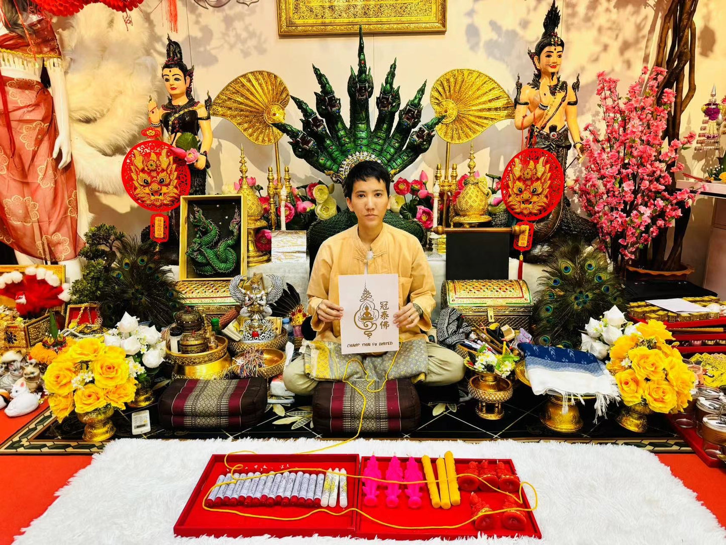 阿贊Nak 佛曆2566年 藥師佛蠟燭