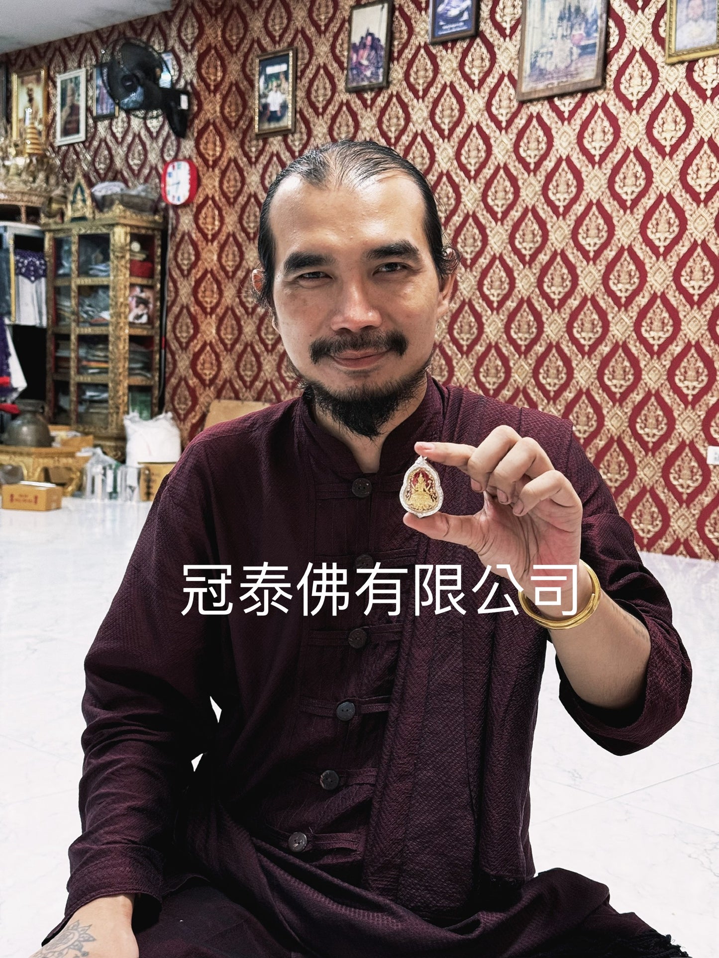 魯士坤皮 柏煙 眾神之神 純銀防水殼
