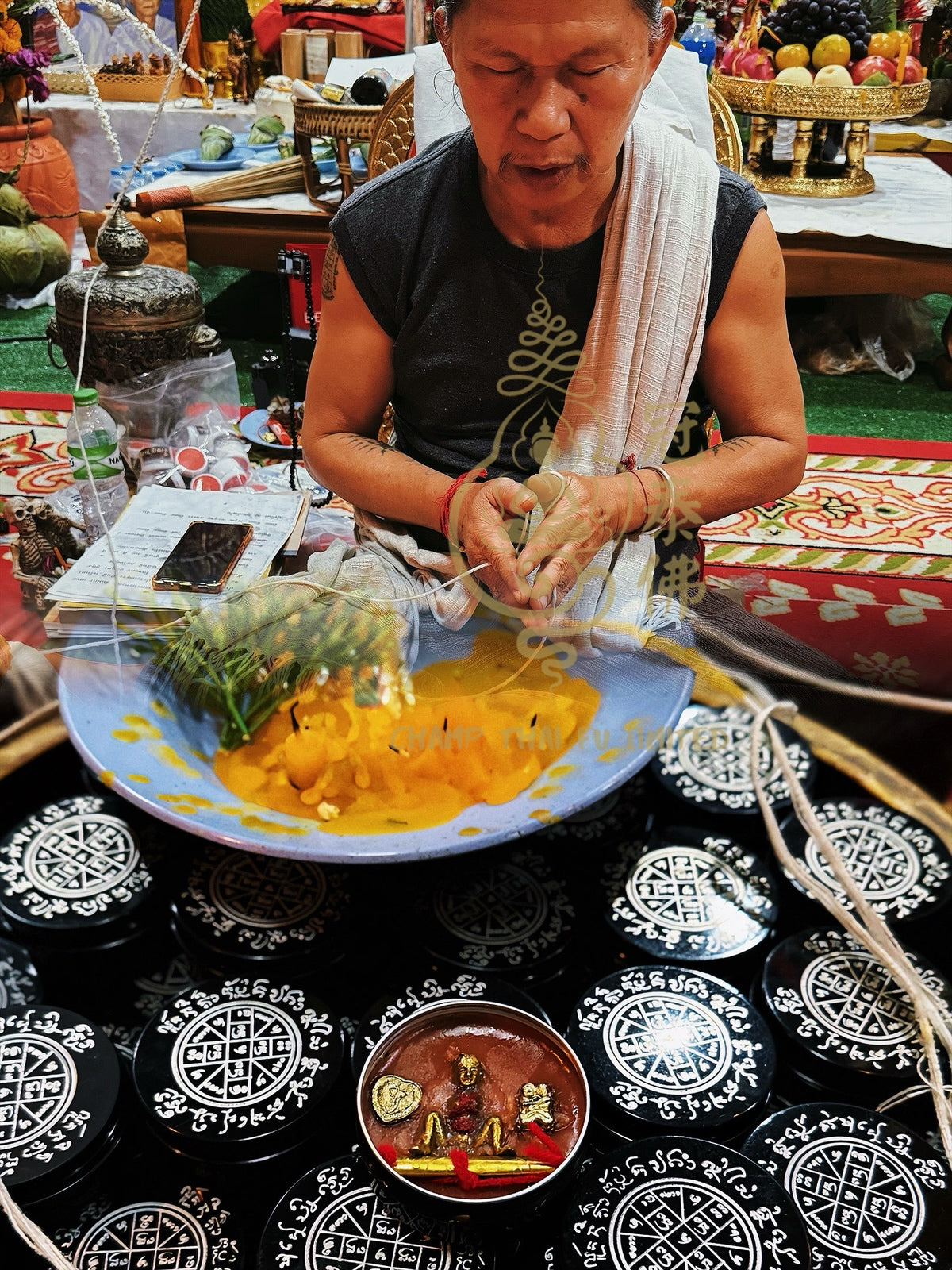 加十持年之久 多種現已不找到的制秘灣料持加而成、超成強願、法力強大 依霸靈盒