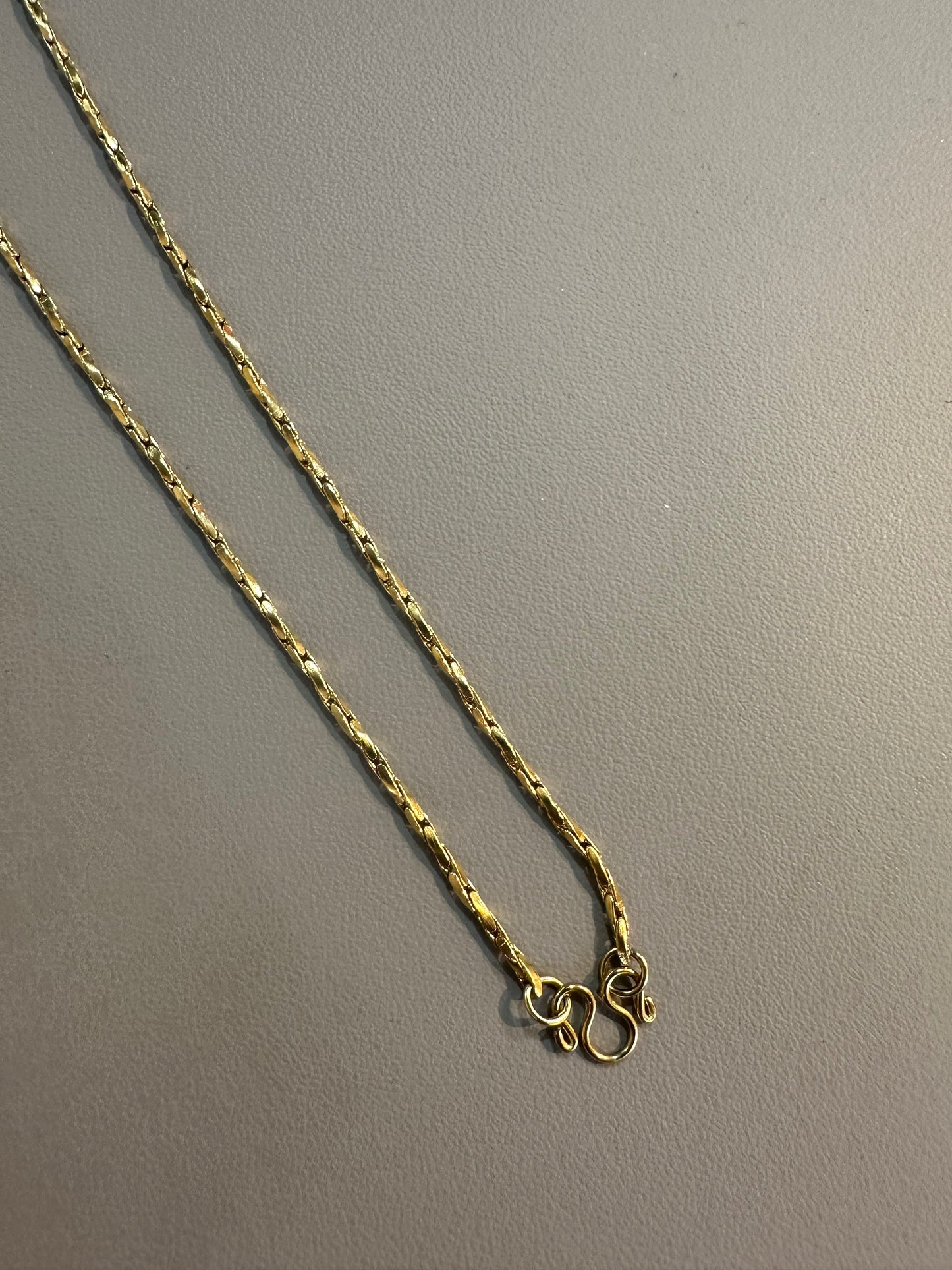 Gold Single-Clasp Buddha Necklace