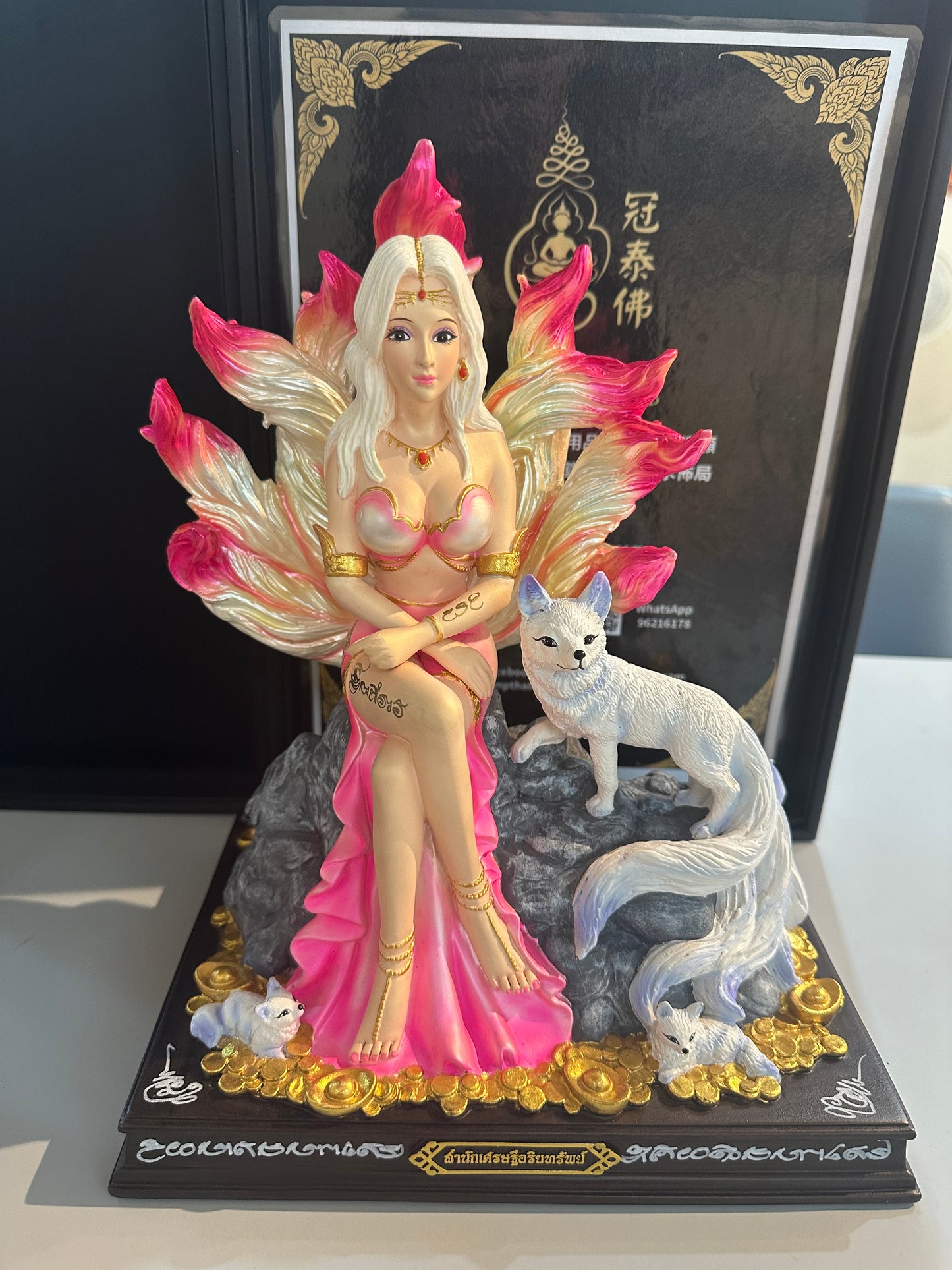 阿贊歐查 佛曆2564年 第十期 九尾狐仙供尊