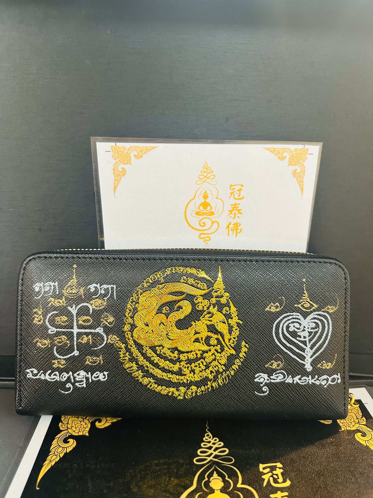 阿贊歐查 最新第一期魅力九尾狐仙 招財守財長銀包
