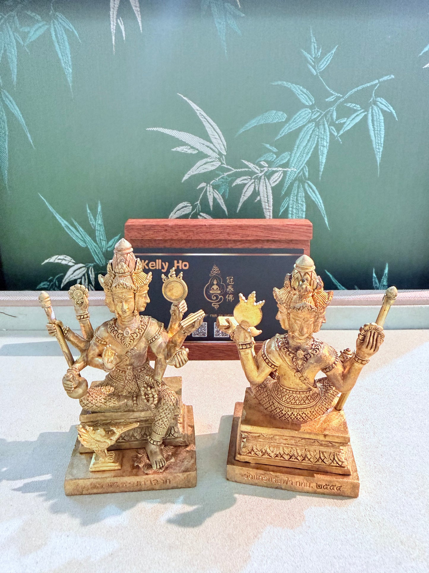 屈膠戰化 佛曆2554年 四面神小模供奉尊