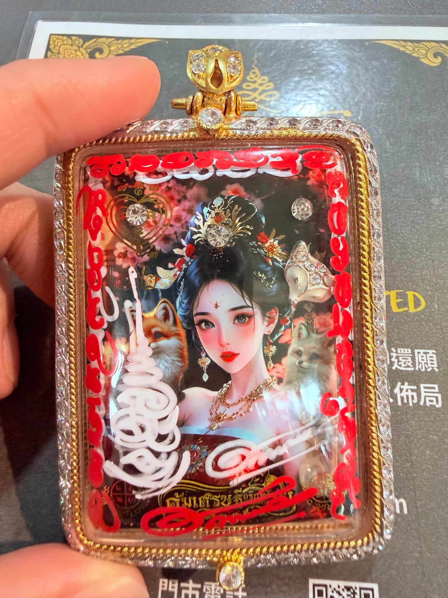 佛曆2565年 第72期九尾狐仙後古巴康斌 烏瑪女神(雪山女神)大模特別版限量