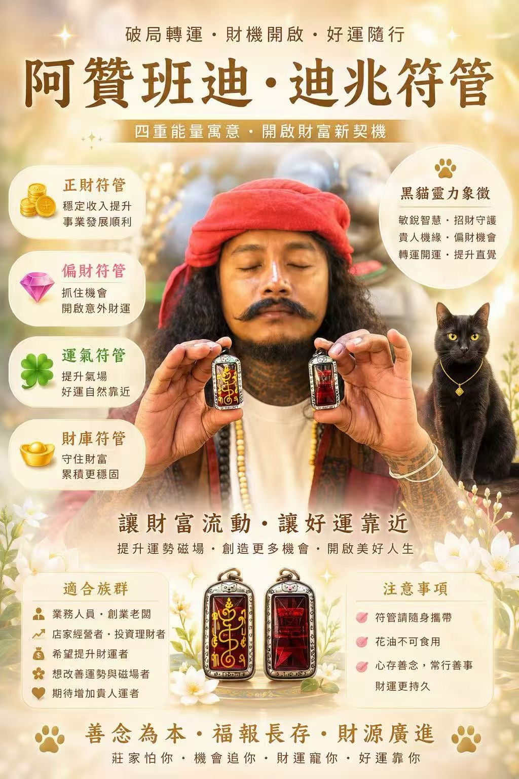 ✨ 【阿贊班迪·迪兆符管】 ✨
