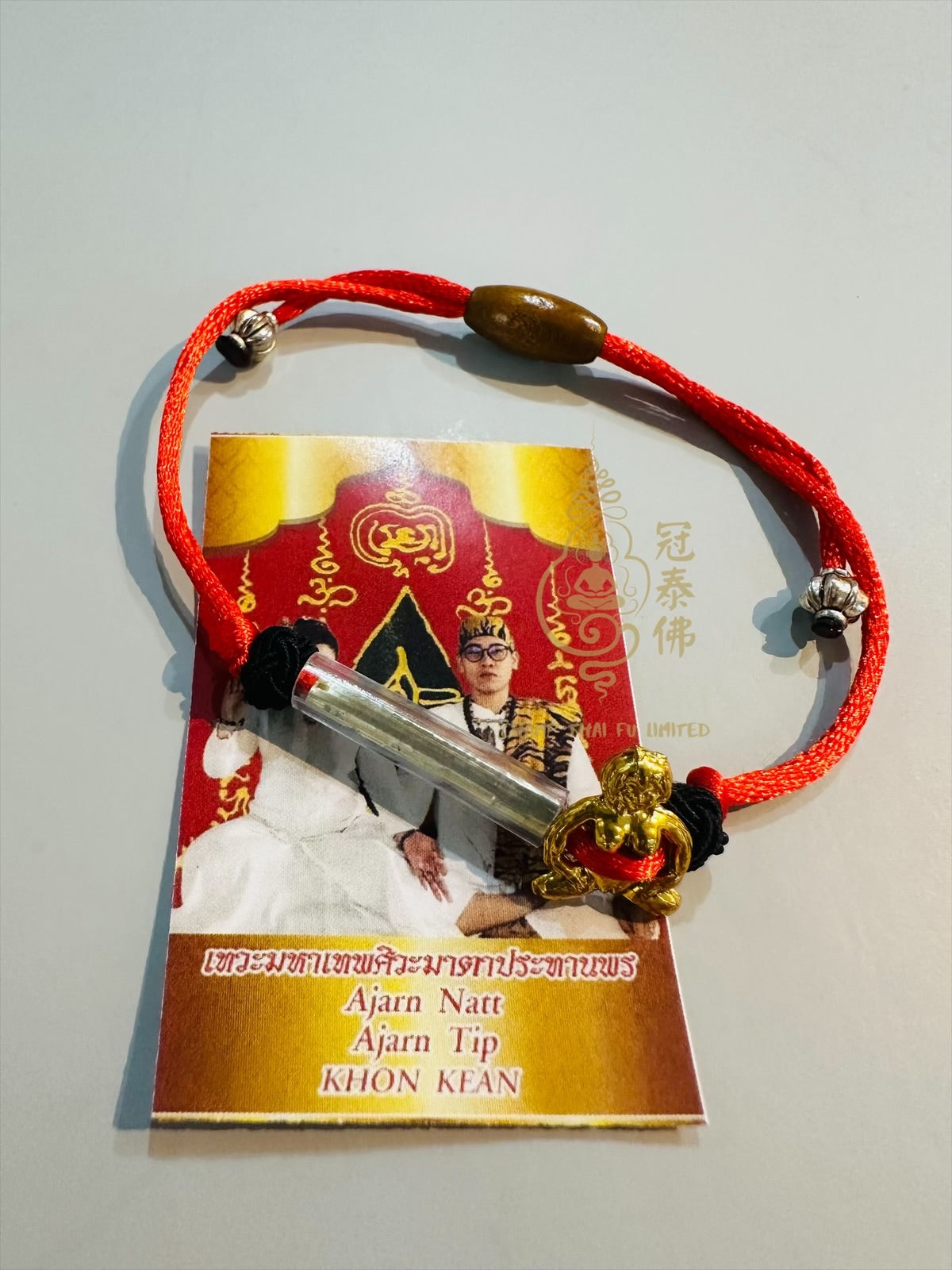 ❤️走到哪裡都運氣好、有錢又有魅力💃🏻阿贊Natt 阿贊Tip 🔥依霸女神攬財腳繩