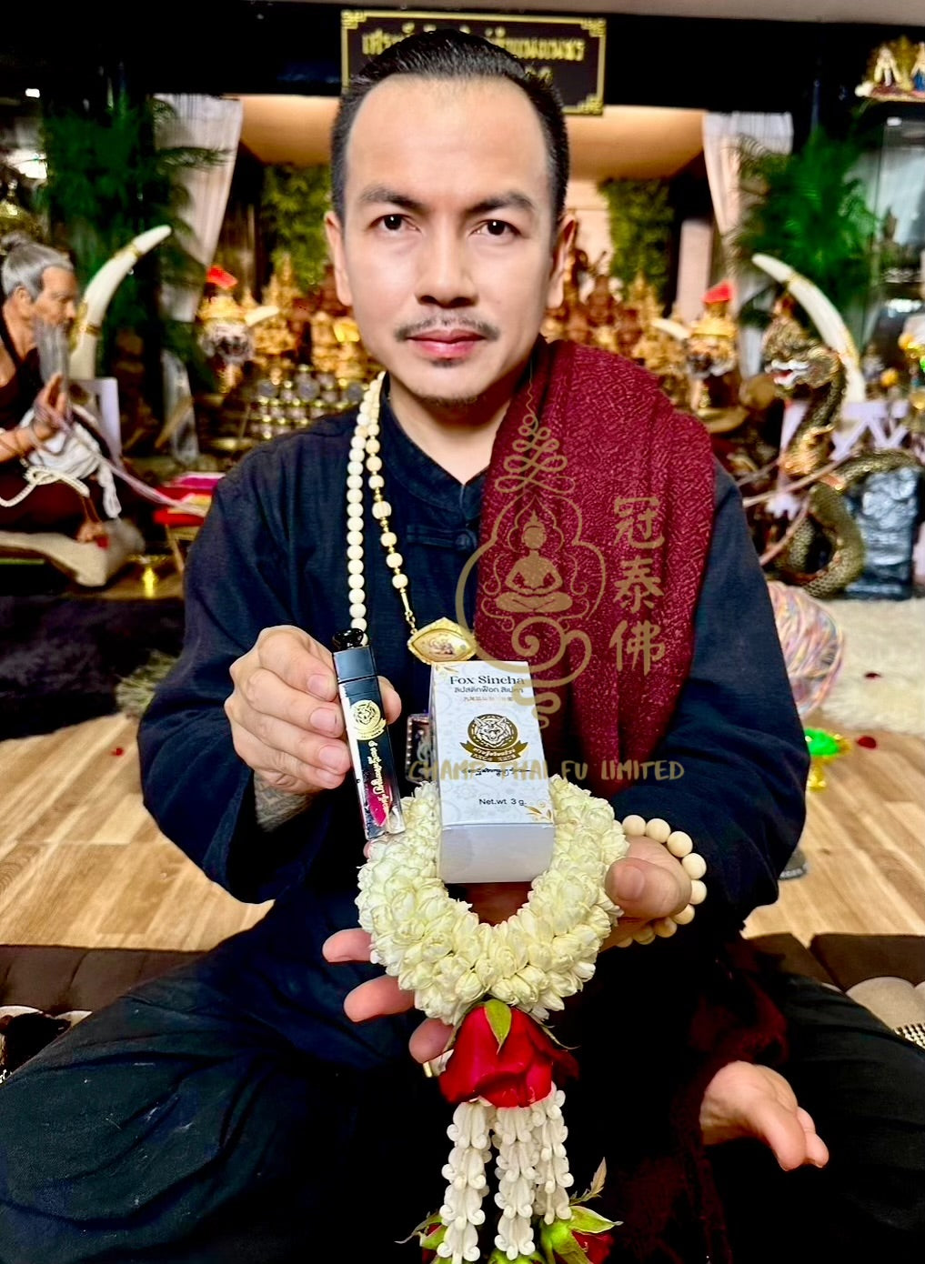 泰國九尾狐傳奇 🦊 阿贊歐查 ✨ 魅力桃花九尾狐魔法唇釉 💋
