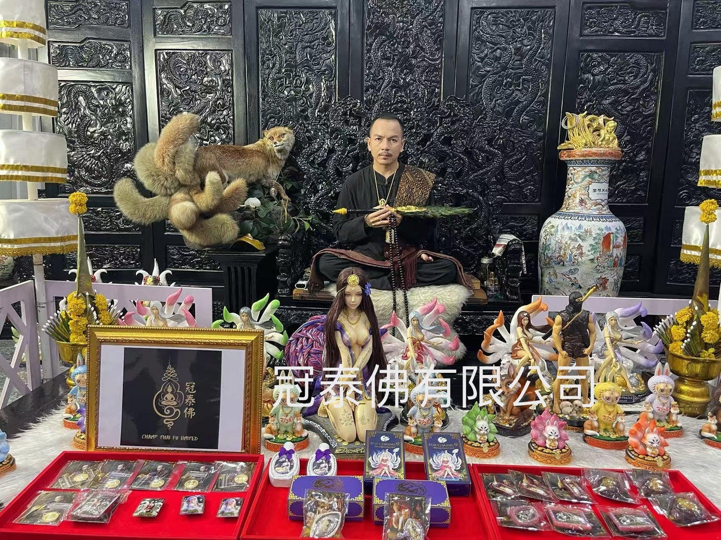 阿贊歐查🇹🇭九尾狐仙金屬牌第一期 百萬富翁九尾狐 只督造499尊