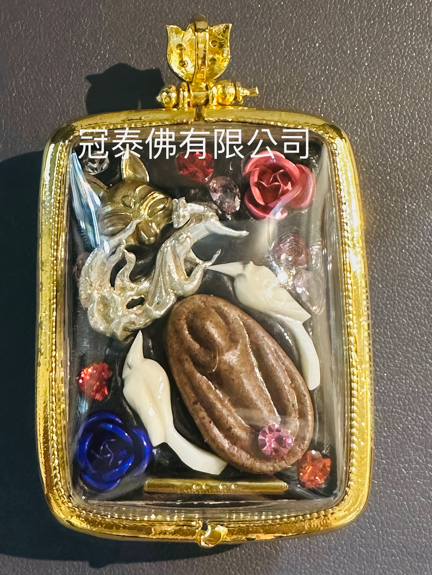 阿贊歐查 佛曆2567年 查第59期 九紫離火運 💜千年九尾狐后後古巴康斌 烏瑪女神(雪山女神)大模 特別版限量