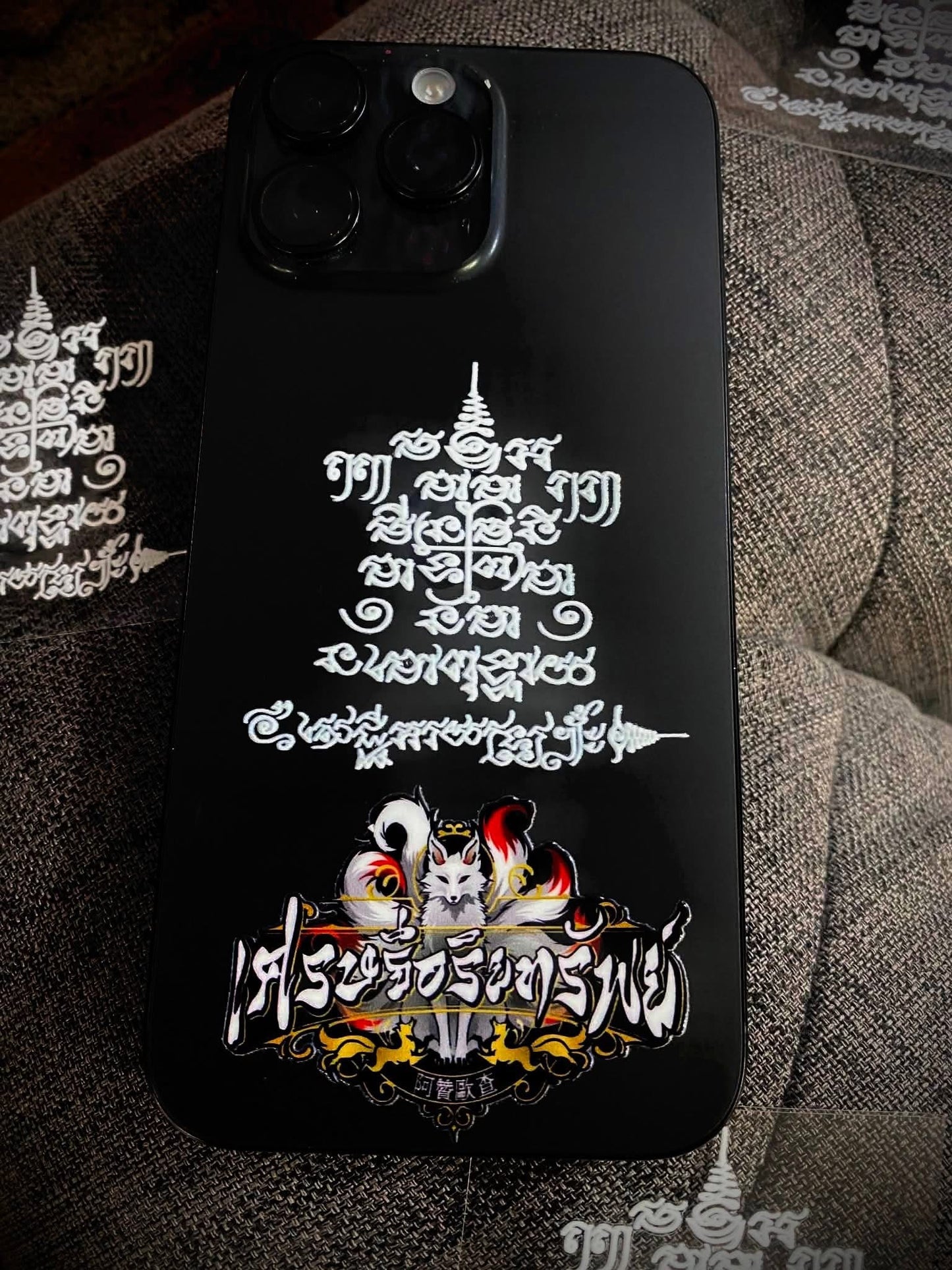 阿贊歐查 Aj. O cha 富豪祖師神符·九尾狐仙手機符貼 ✨