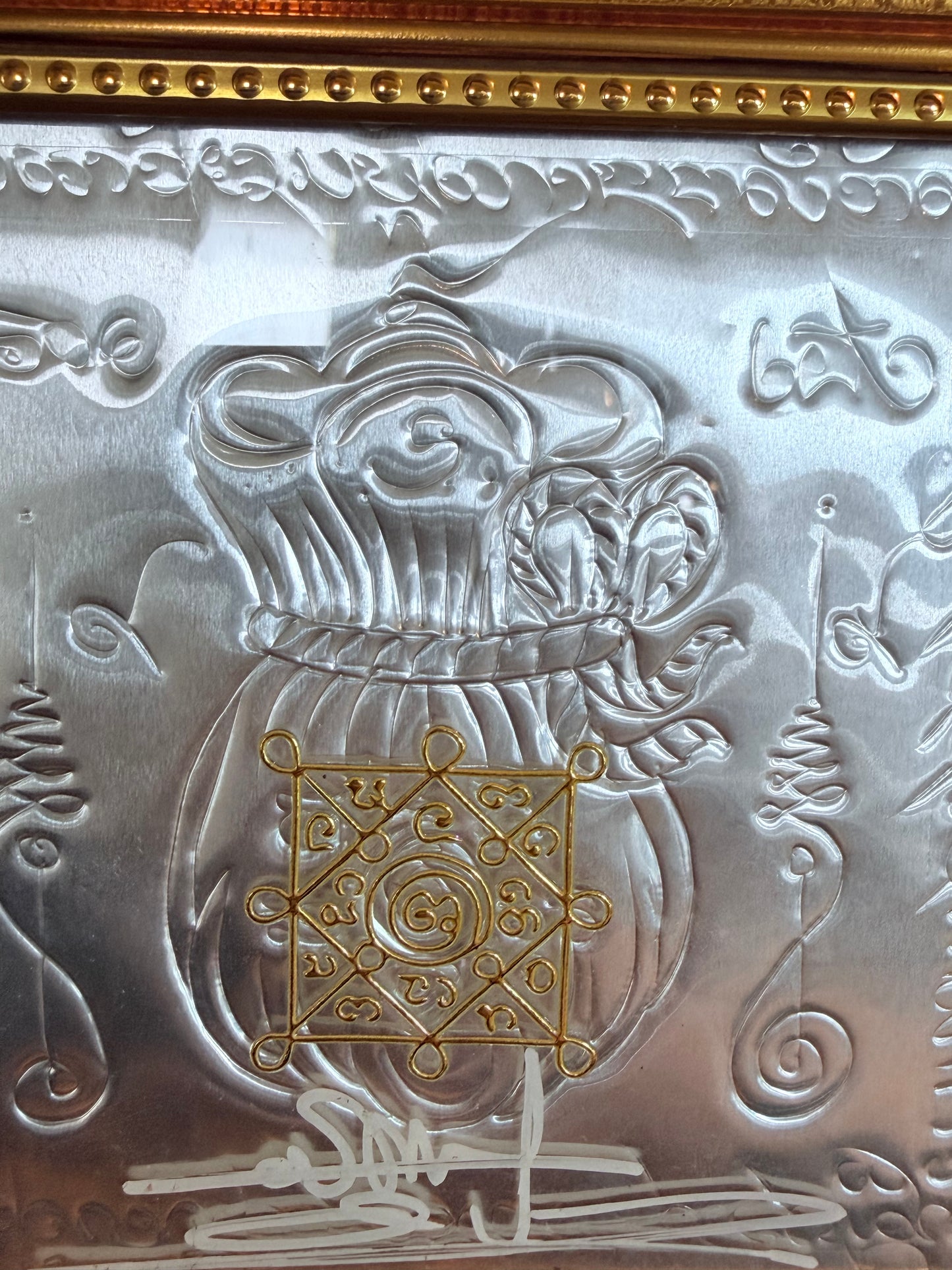 阿贊財瓦 手刻古老富翁錢袋