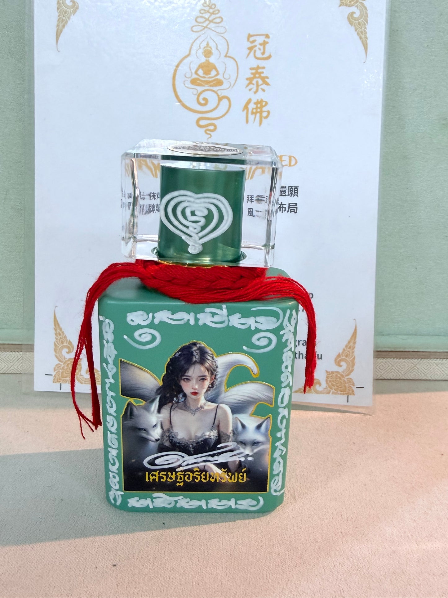阿贊歐查 馬卡龍色系九尾狐仙人緣好運香水