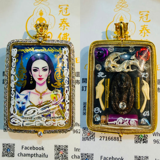 阿贊歐查 佛曆2563年 (西元2020年）第29期  婉玥九尾狐仙 後古巴康斌 烏瑪女神（雪山女神）大模特別版限量