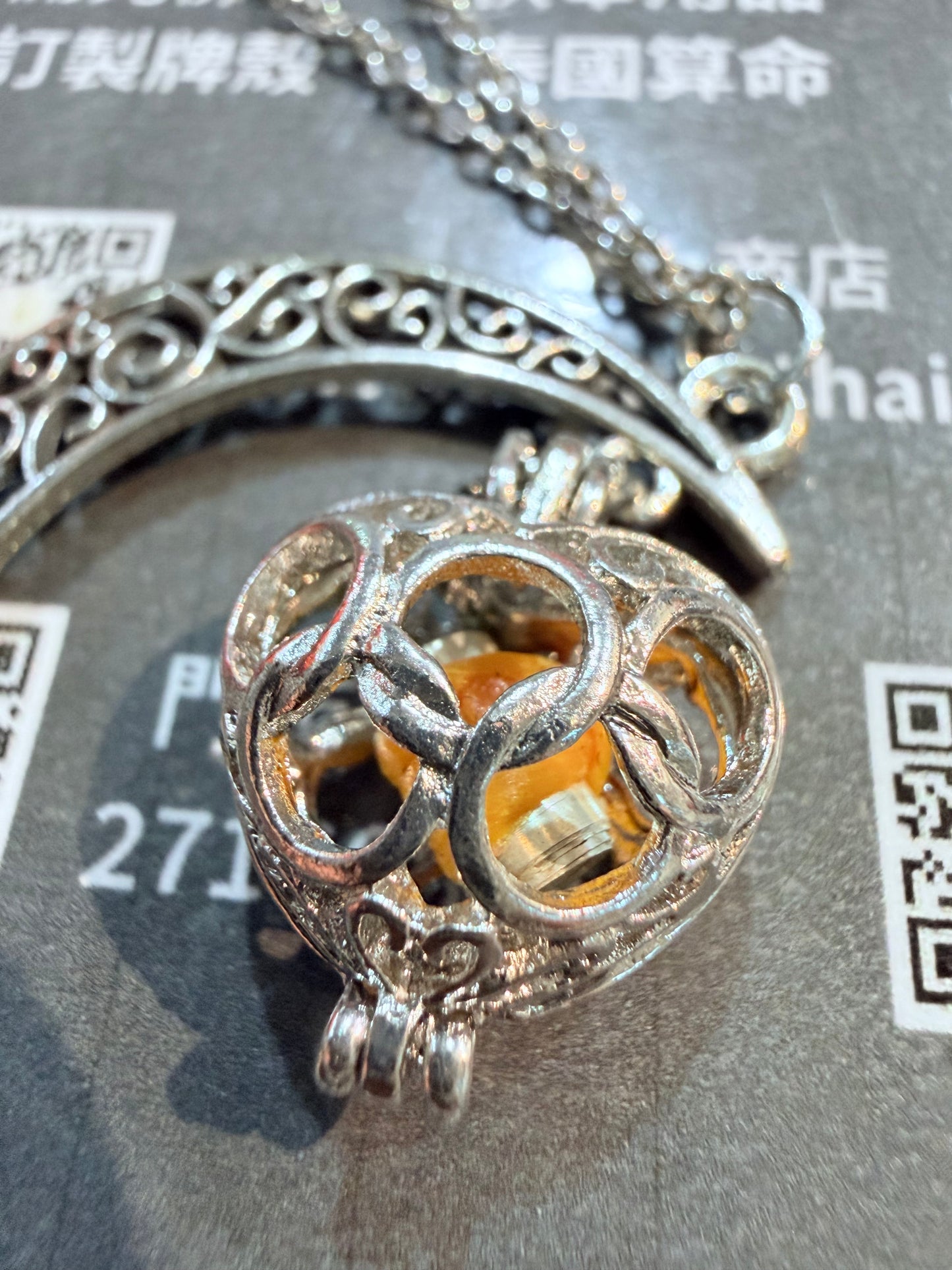 阿贊蘇拉帕 人緣旺夫心月頸鏈