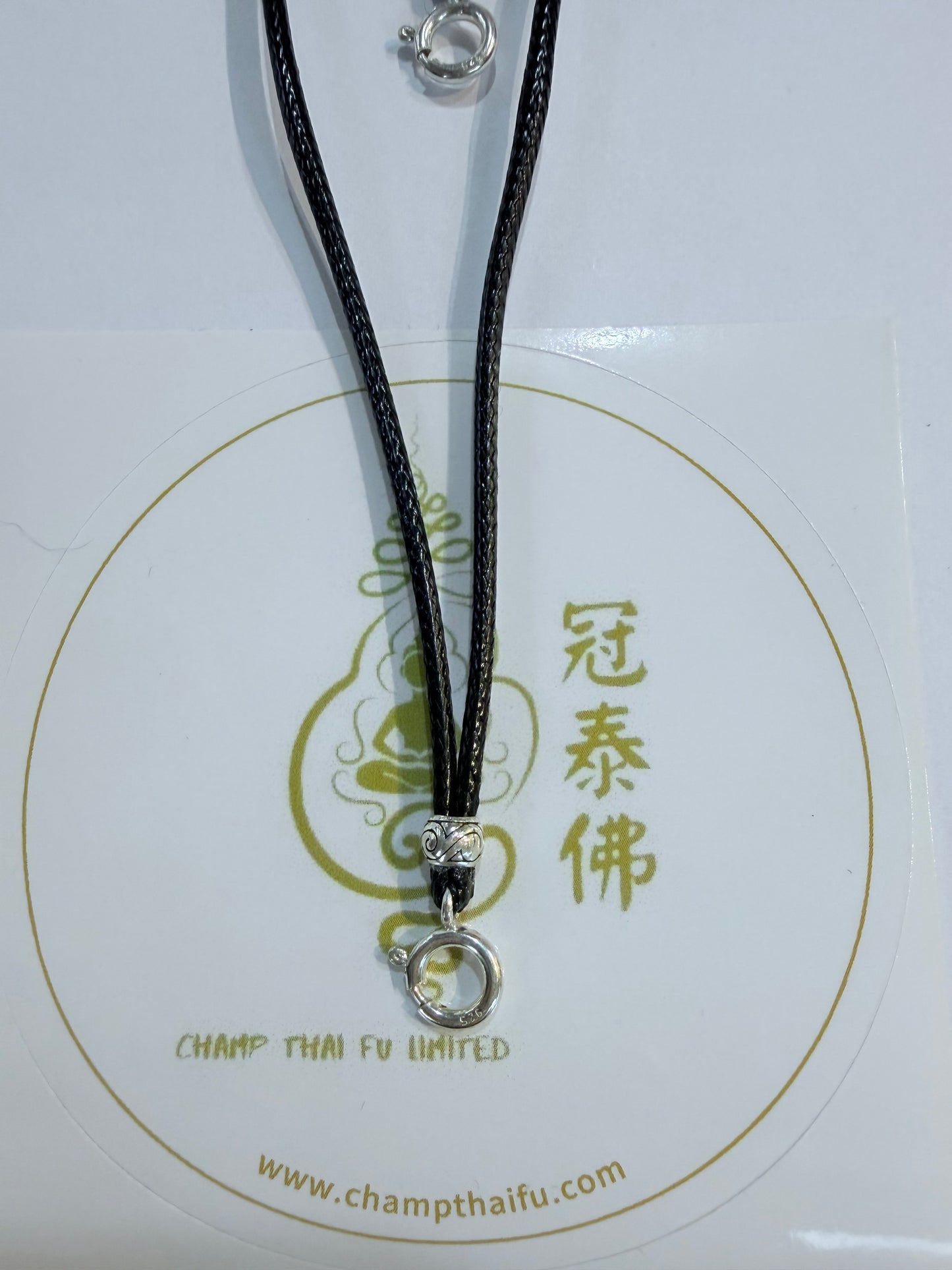 伸縮蠟繩上下兩層雙掛 彈簧銀扣