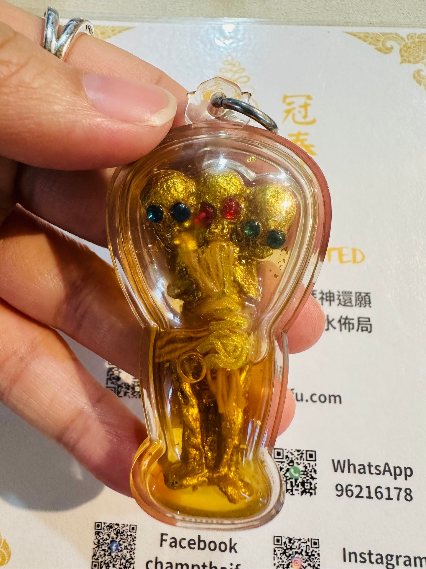 阿贊Thep 三頭路過古曼 正牌