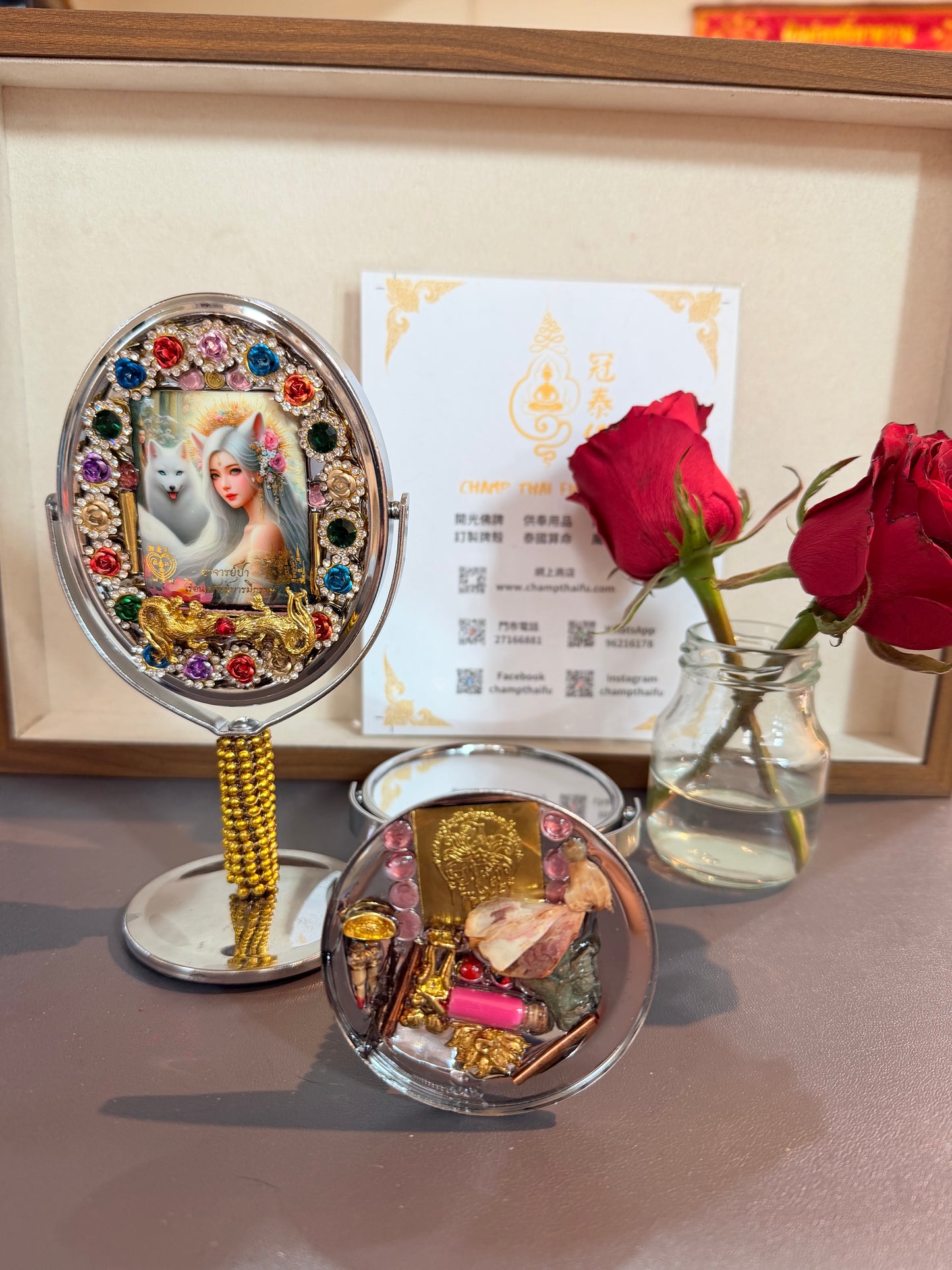 阿贊八/阿贊巴 Aj Pa九尾狐仙鏡