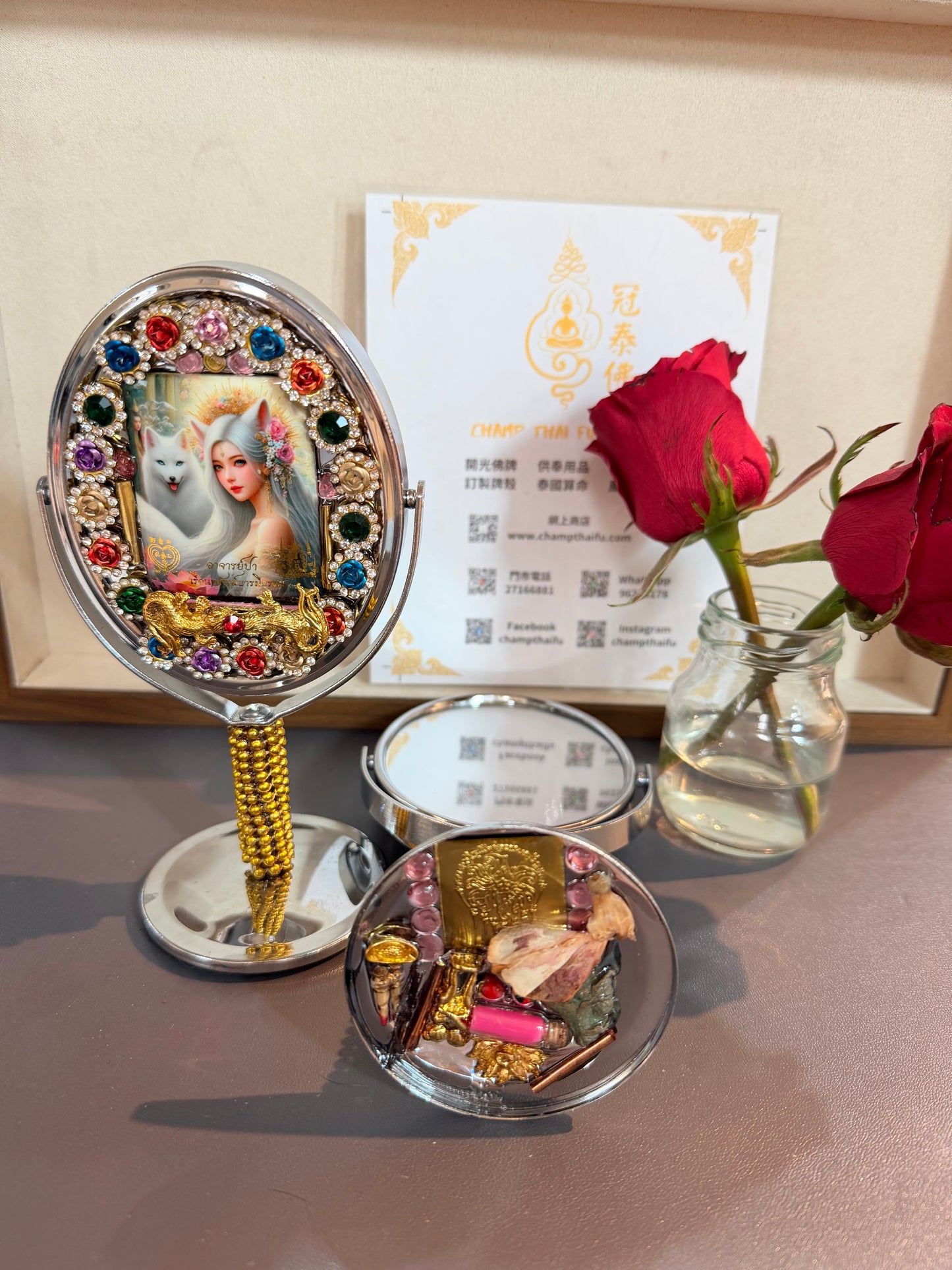 阿贊八/阿贊巴 Aj Pa九尾狐仙鏡