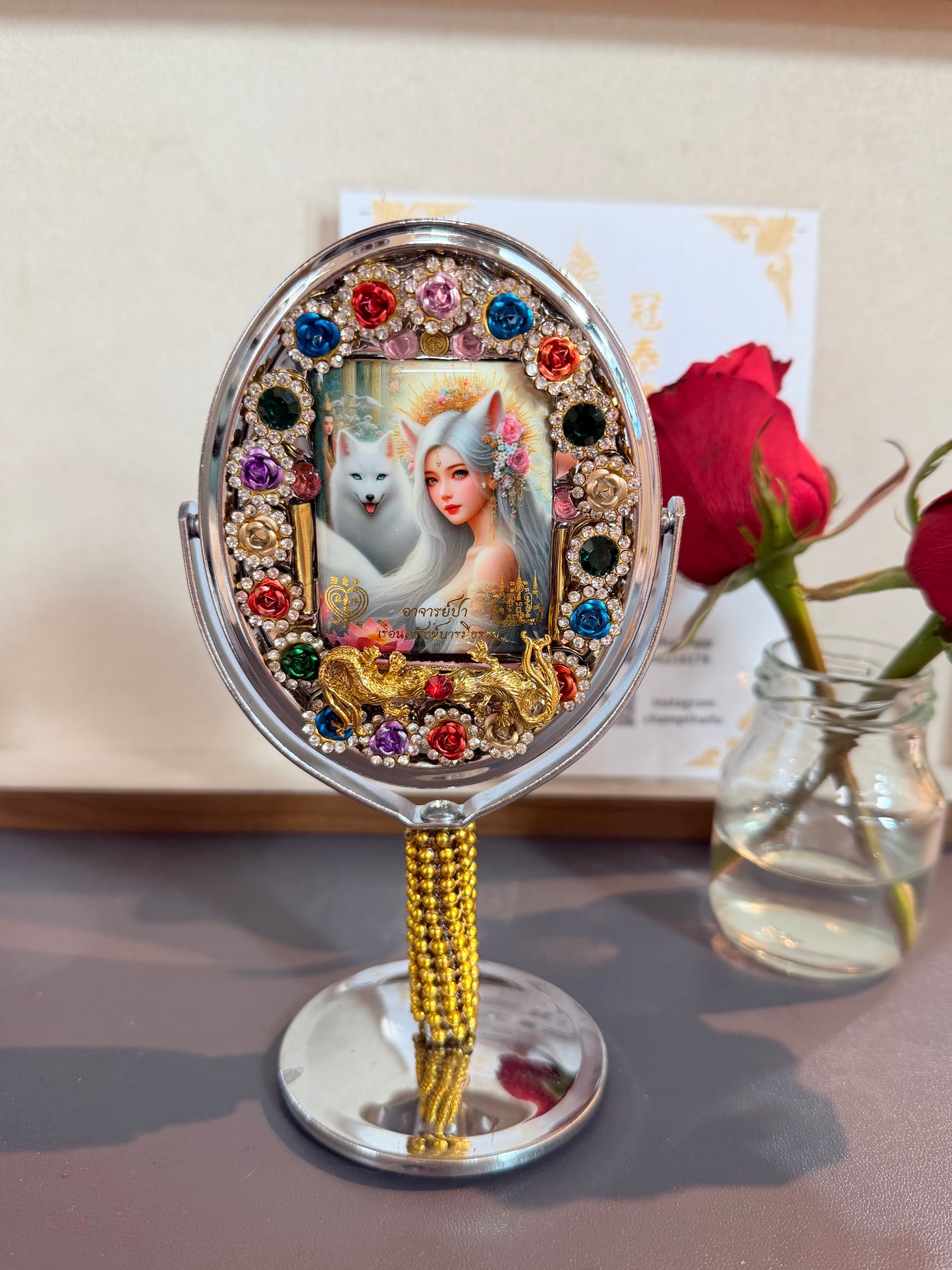 阿贊八/阿贊巴 Aj Pa九尾狐仙鏡