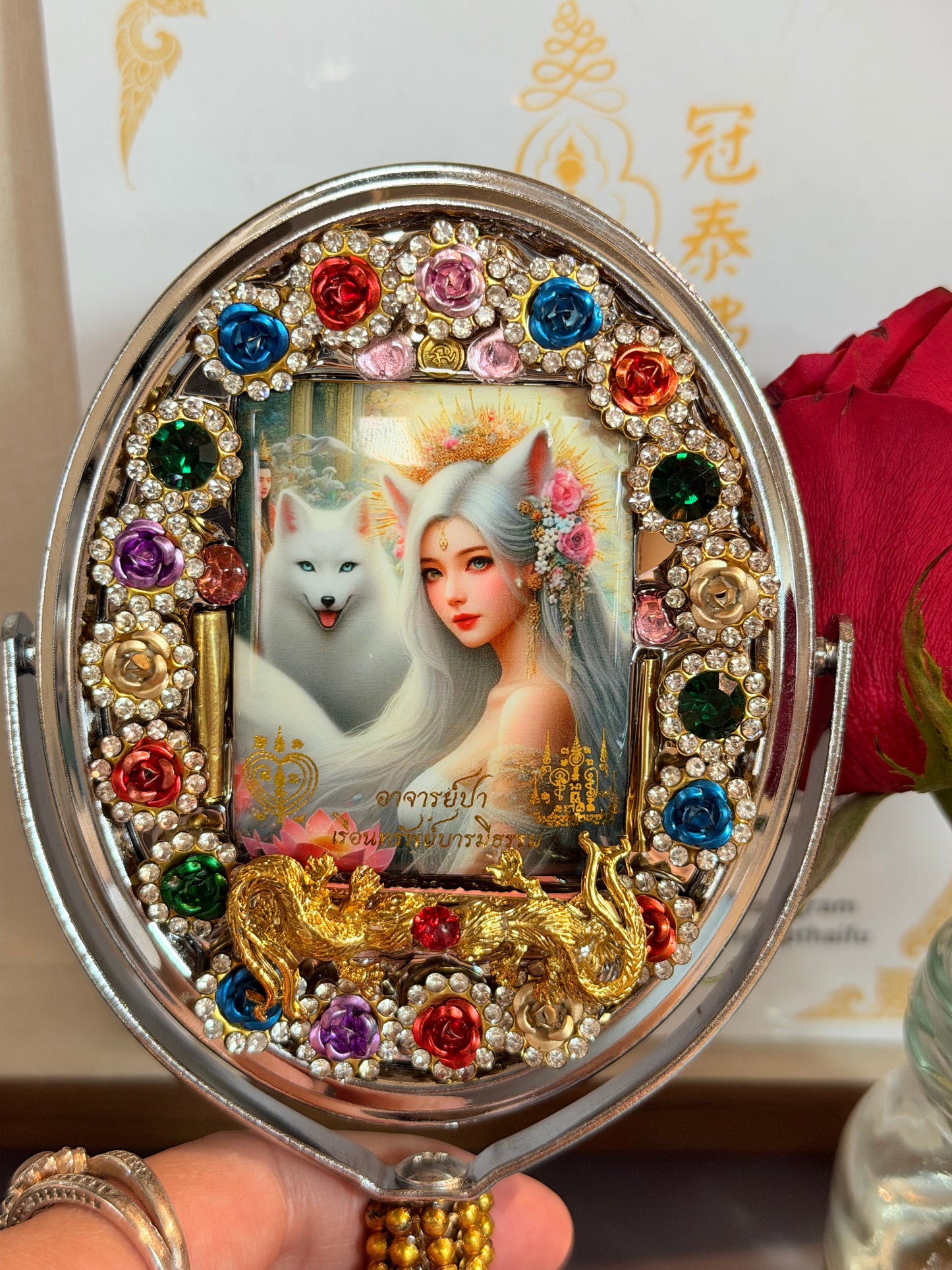 阿贊八/阿贊巴 Aj Pa九尾狐仙鏡