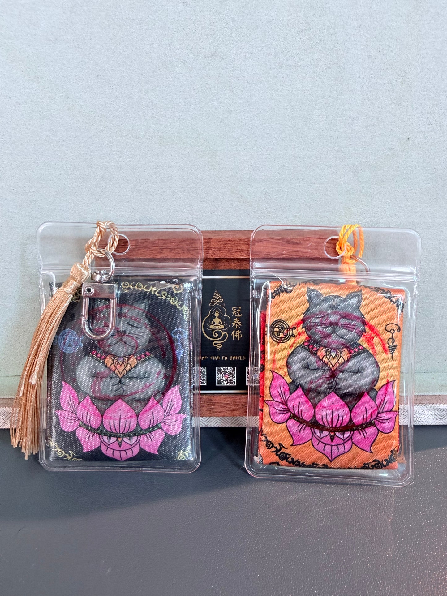 🔅逆轉運勢 · 偷運招財🔅 旺人緣、招貴人 阿贊班迪—黑貓貓王化太歲符布