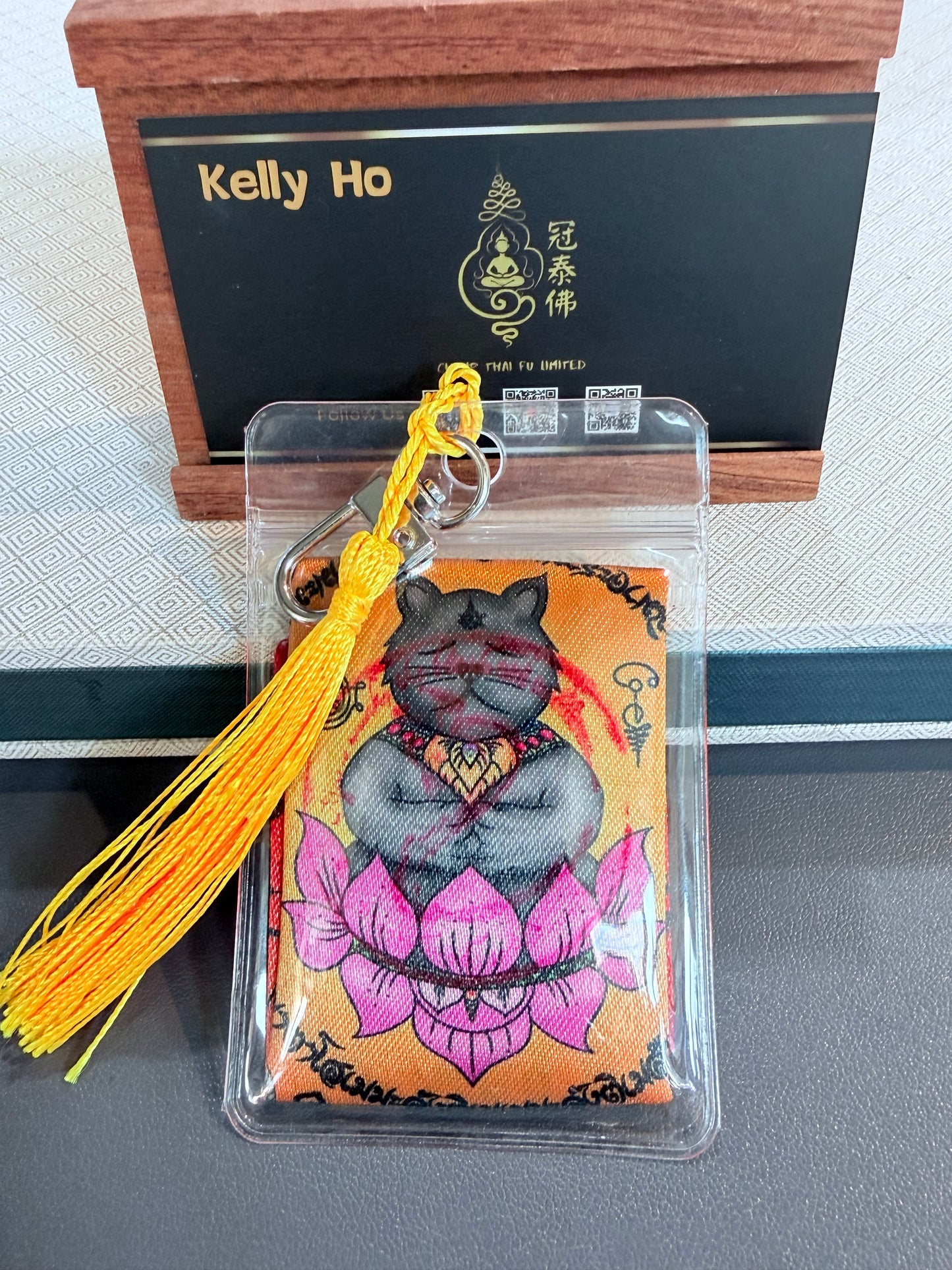 🔅逆轉運勢 · 偷運招財🔅 旺人緣、招貴人 阿贊班迪—黑貓貓王化太歲符布