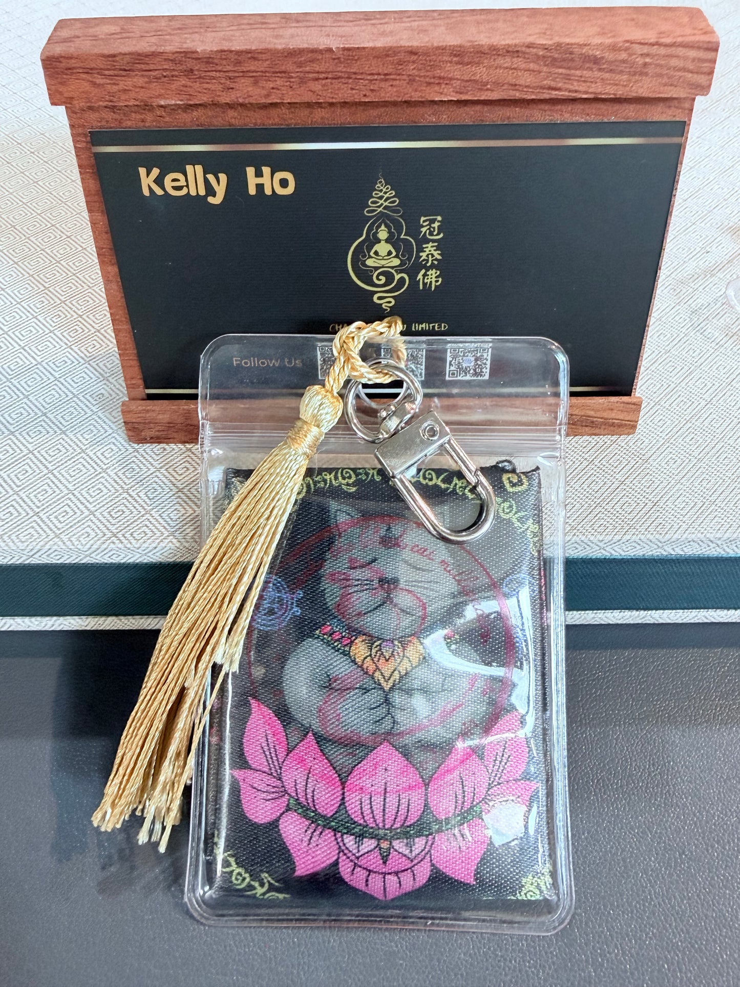 🔅逆轉運勢 · 偷運招財🔅 旺人緣、招貴人 阿贊班迪—黑貓貓王化太歲符布