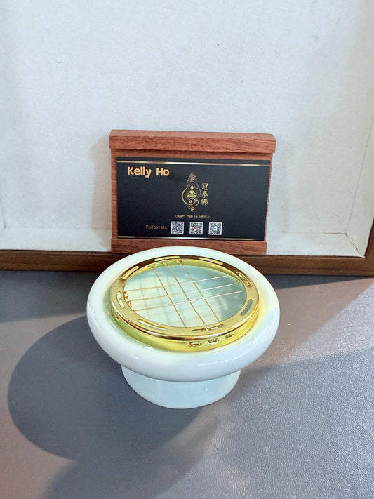 供碳、香粒 陶瓷高腳碟