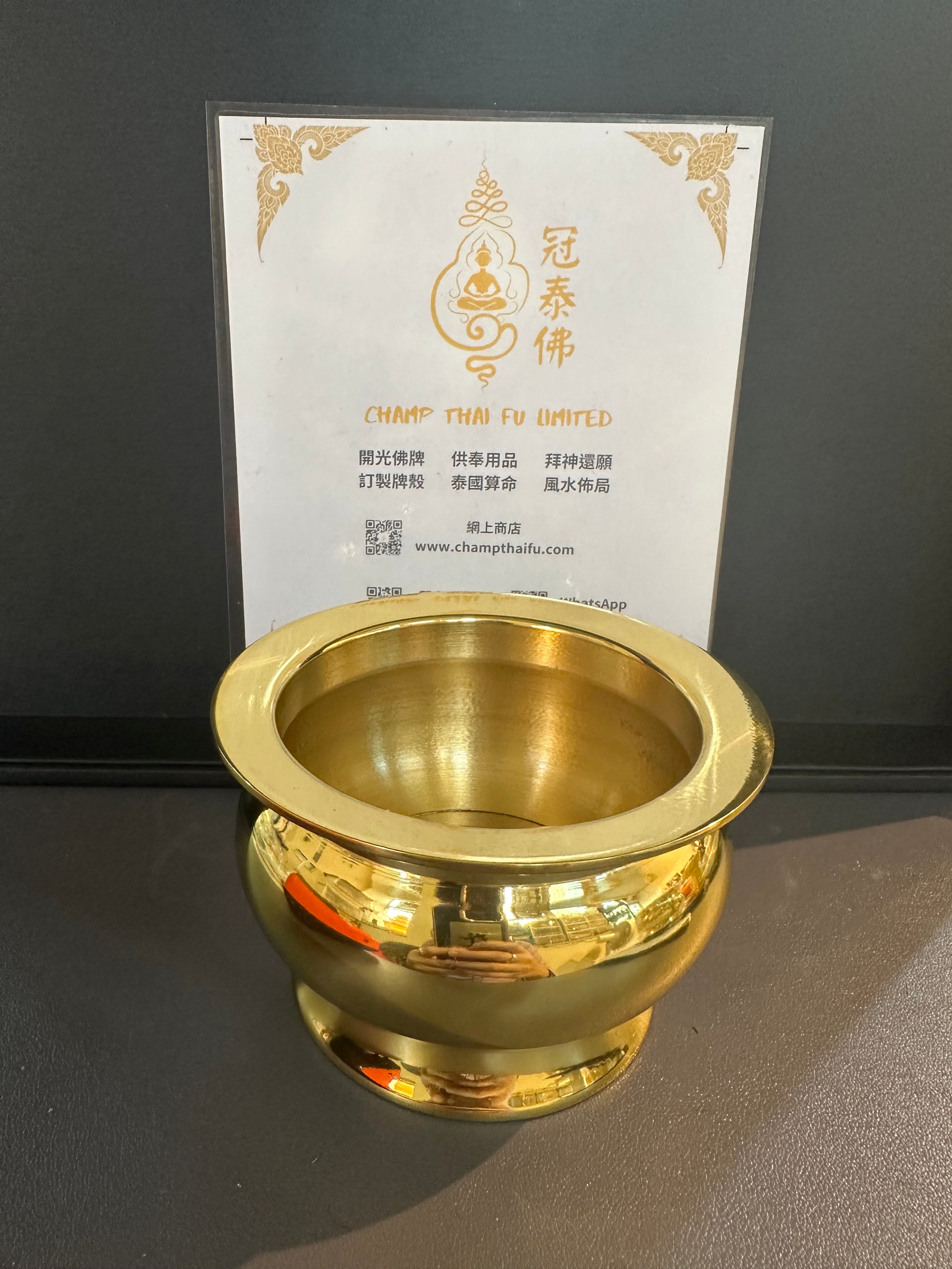 純銅香爐– 冠泰佛Champ Thai Fu Limited