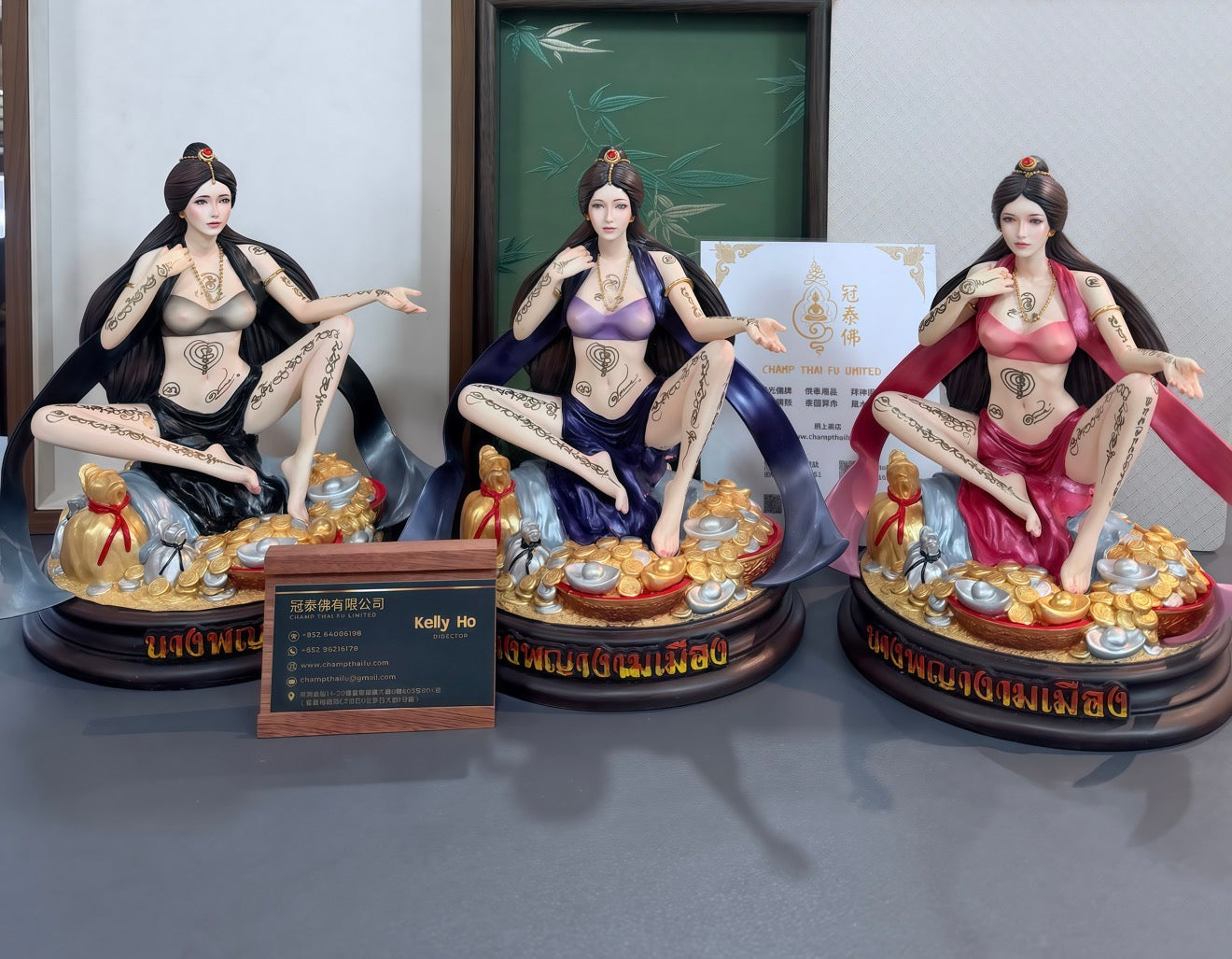 阿贊歐查 西奈絲女神 供奉型大尊 佛曆2569年  第一代✨