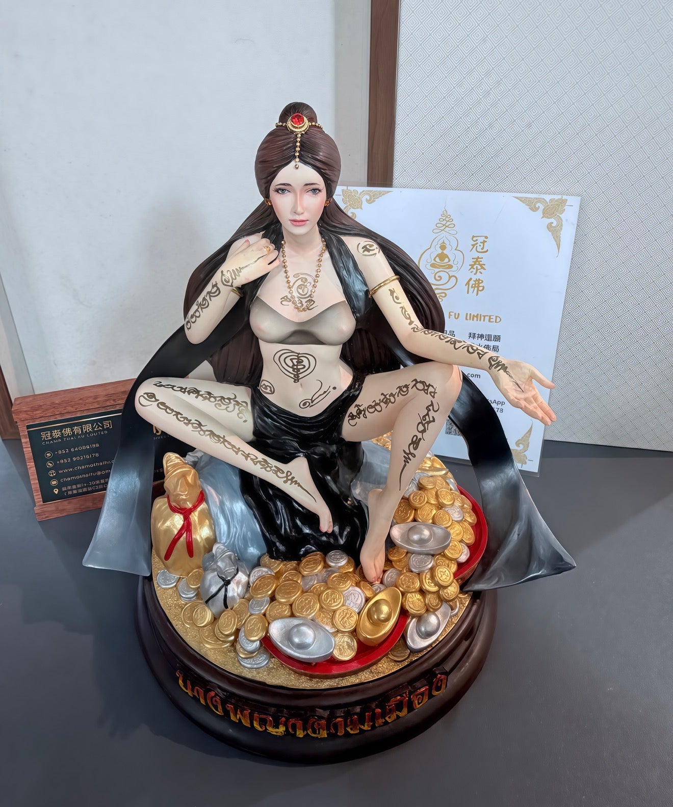 阿贊歐查 西奈絲女神 供奉型大尊 佛曆2569年  第一代✨