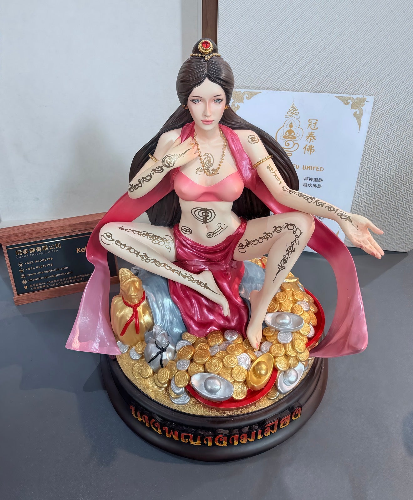 阿贊歐查 西奈絲女神 供奉型大尊 佛曆2569年  第一代✨