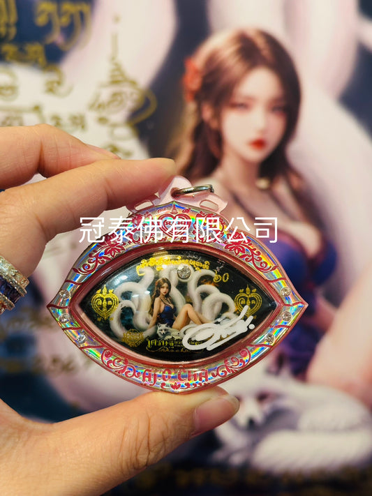 阿贊歐查 第60期  紫魅九尾狐仙 天堂之眼模型