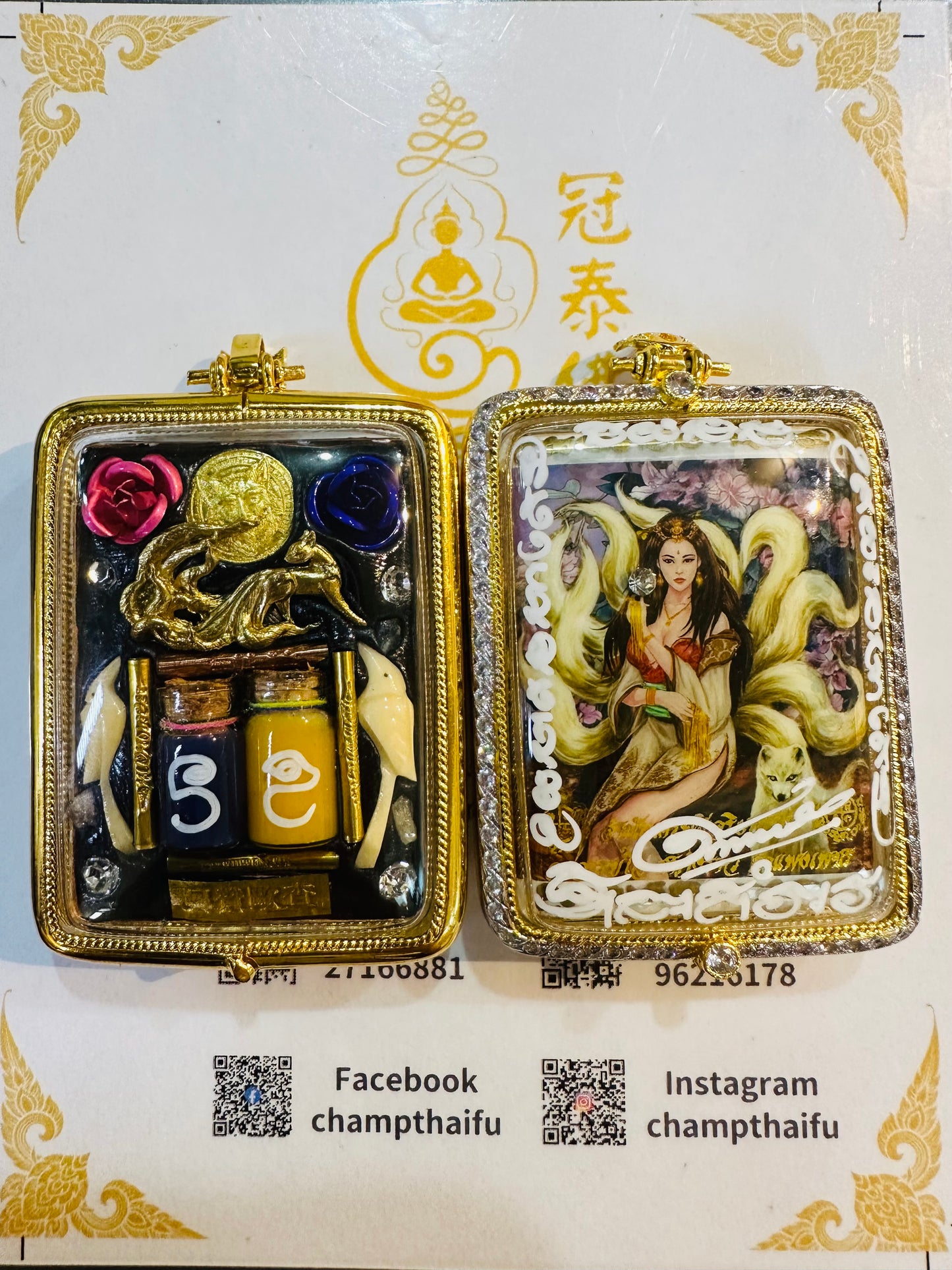 阿贊歐查 佛曆2560年（西元2017年）第六期 芙華九尾狐仙 大模