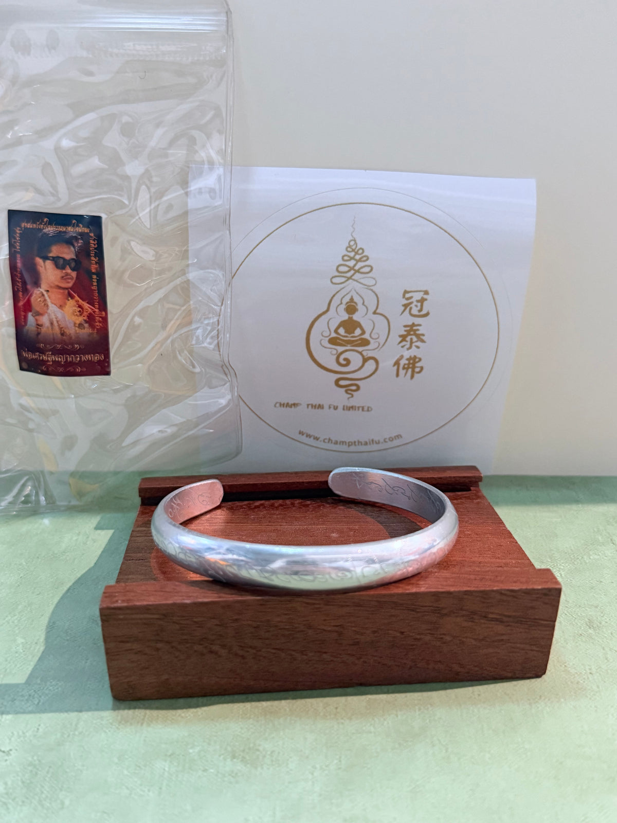 阿贊財瓦 轉運咬財飛機剛開合手環｜白衣古法全能招財轉運聖物