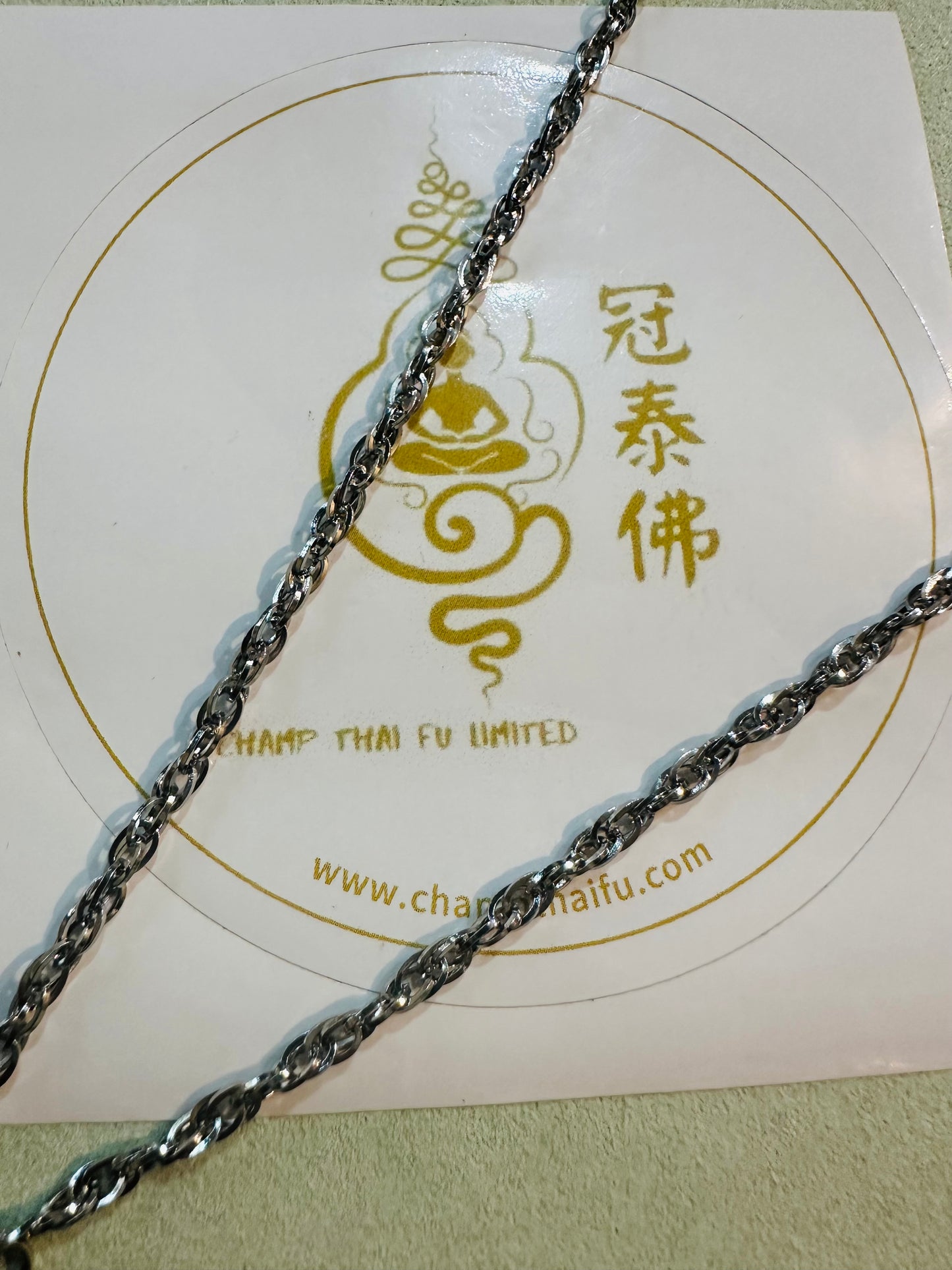 扭花鏈單掛頸鏈