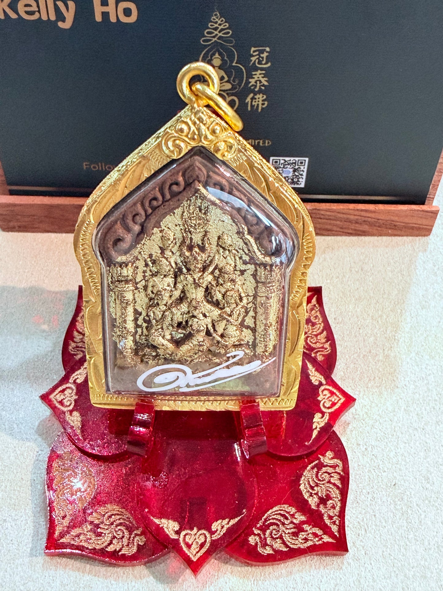 龍婆古巴刊賓  魯士醒丹 阿贊歐查牛角將軍