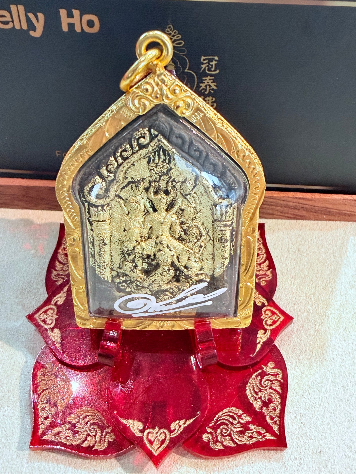 龍婆古巴刊賓  魯士醒丹 阿贊歐查牛角將軍