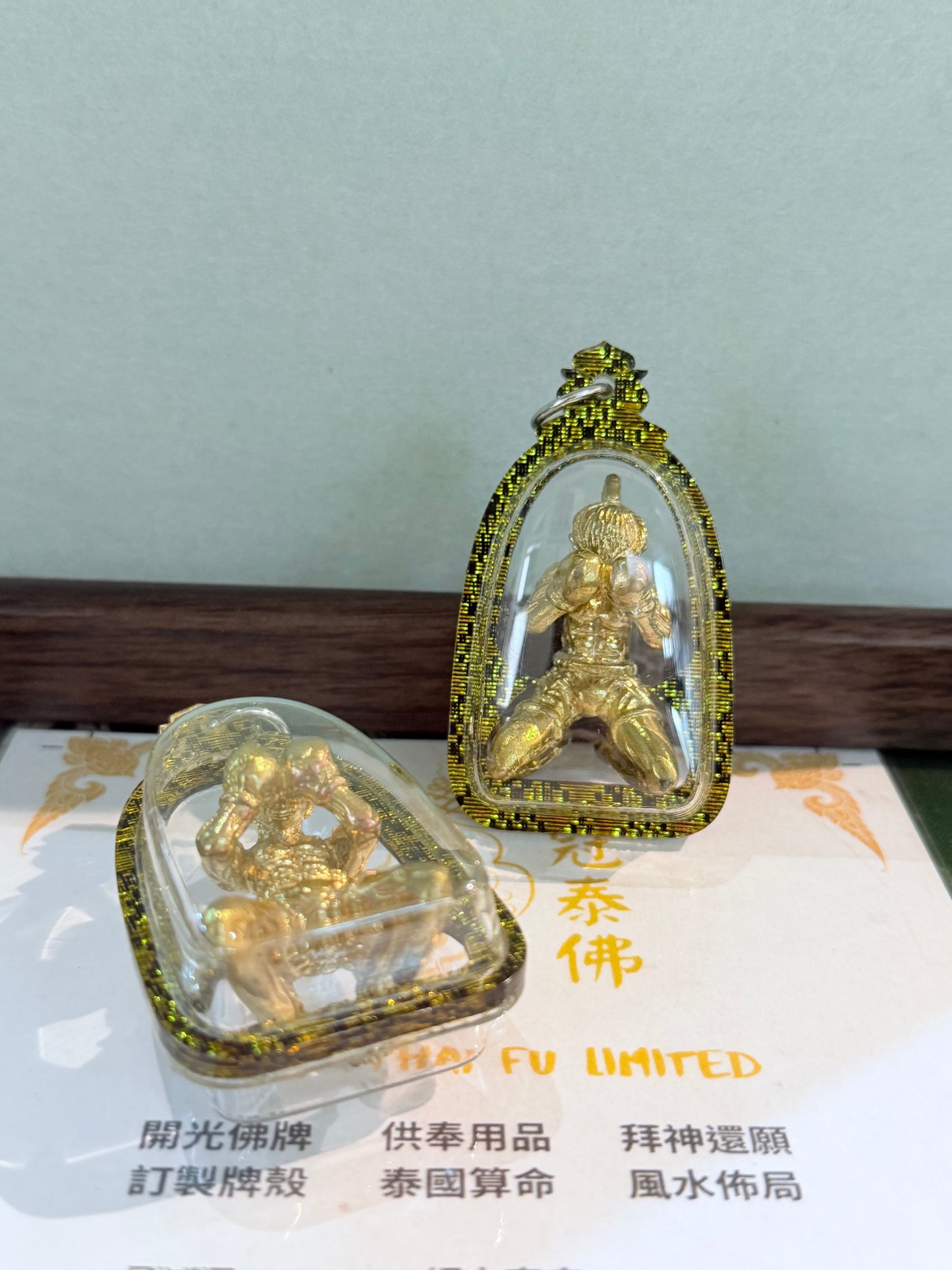 阿贊胡天 拳王魂魄勇佩戴型小金身