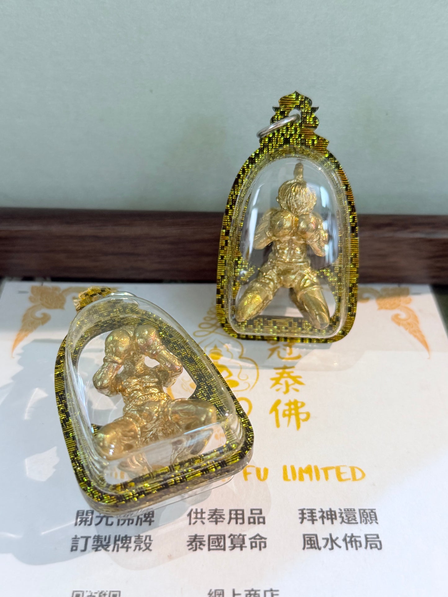 阿贊胡天 拳王魂魄勇佩戴型小金身