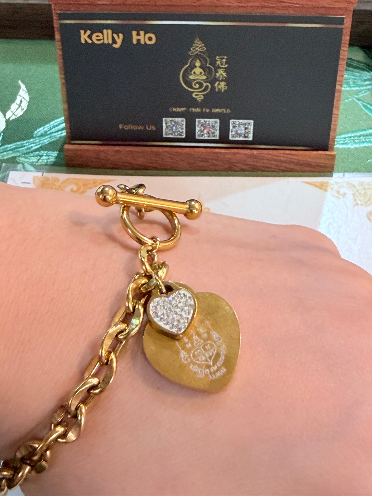 阿贊歐查  阿贊馬特 人緣桃花愛心手鏈