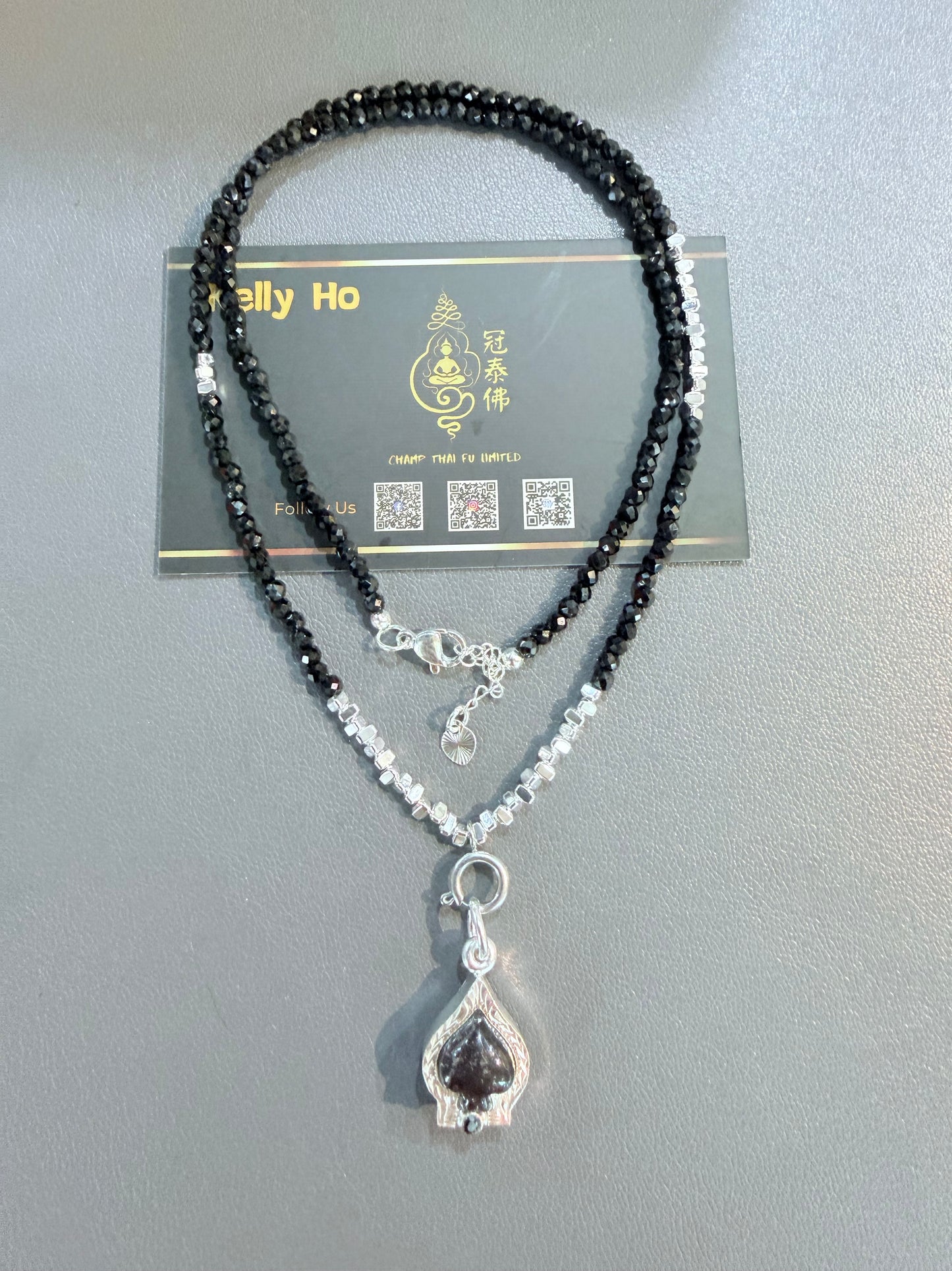 🔥 重磅聖物 泰國東北第一神通・龍普坤皮 年末重磅巨作 —— 【黑桃A】🔥附贈原裝頸鏈
