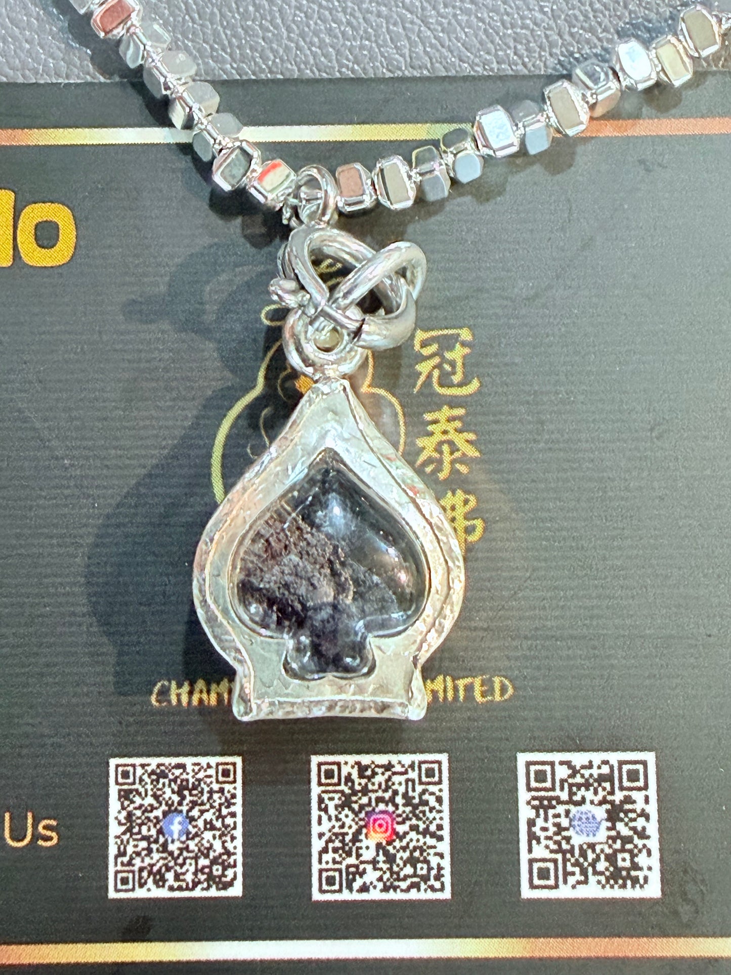 🔥 重磅聖物 泰國東北第一神通・龍普坤皮 年末重磅巨作 —— 【黑桃A】🔥附贈原裝頸鏈