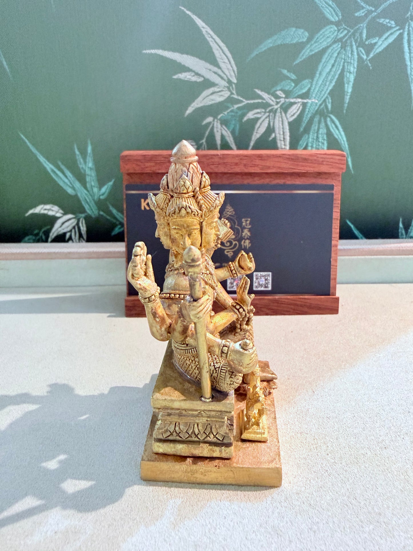 屈膠戰化 佛曆2554年 四面神小模供奉尊