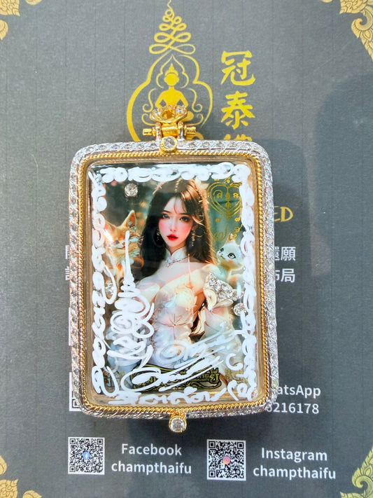 佛曆2565年  第75期九尾狐仙後古巴康斌 烏瑪女神（雪山女神）大模特別版限量