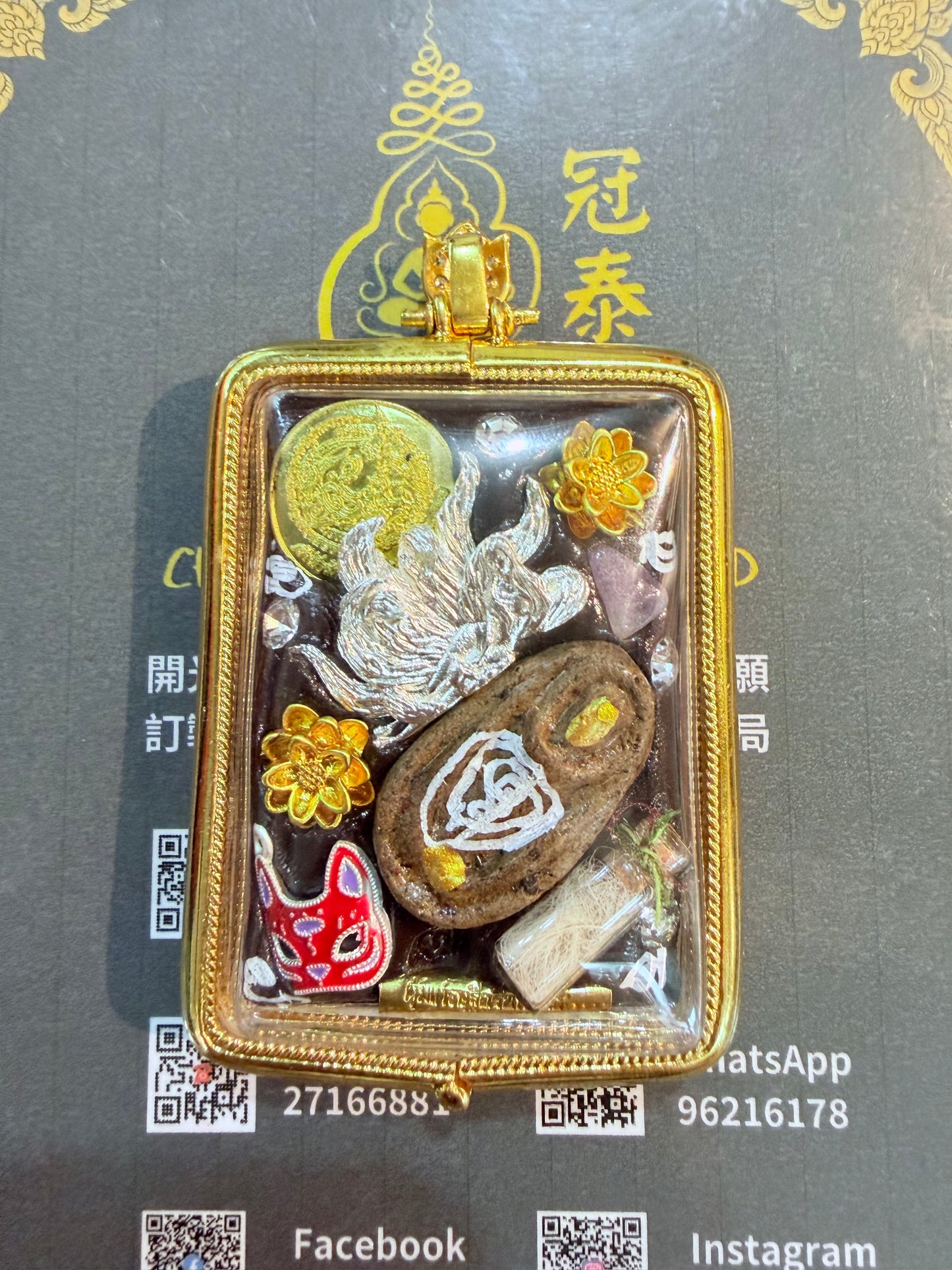佛曆2565年  第72期九尾狐仙後古巴康斌 烏瑪女神（雪山女神）大模特別版限量