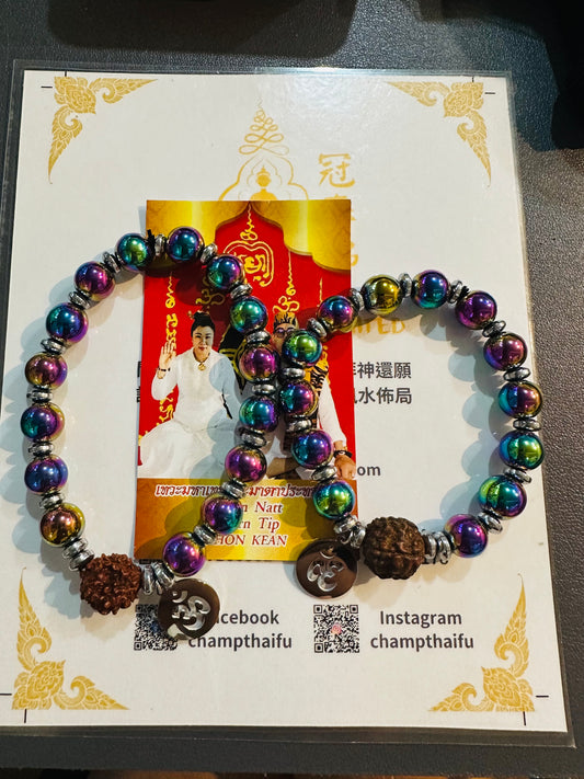 濕婆神眼淚💎象神法印🕉️力泥手鏈🔮