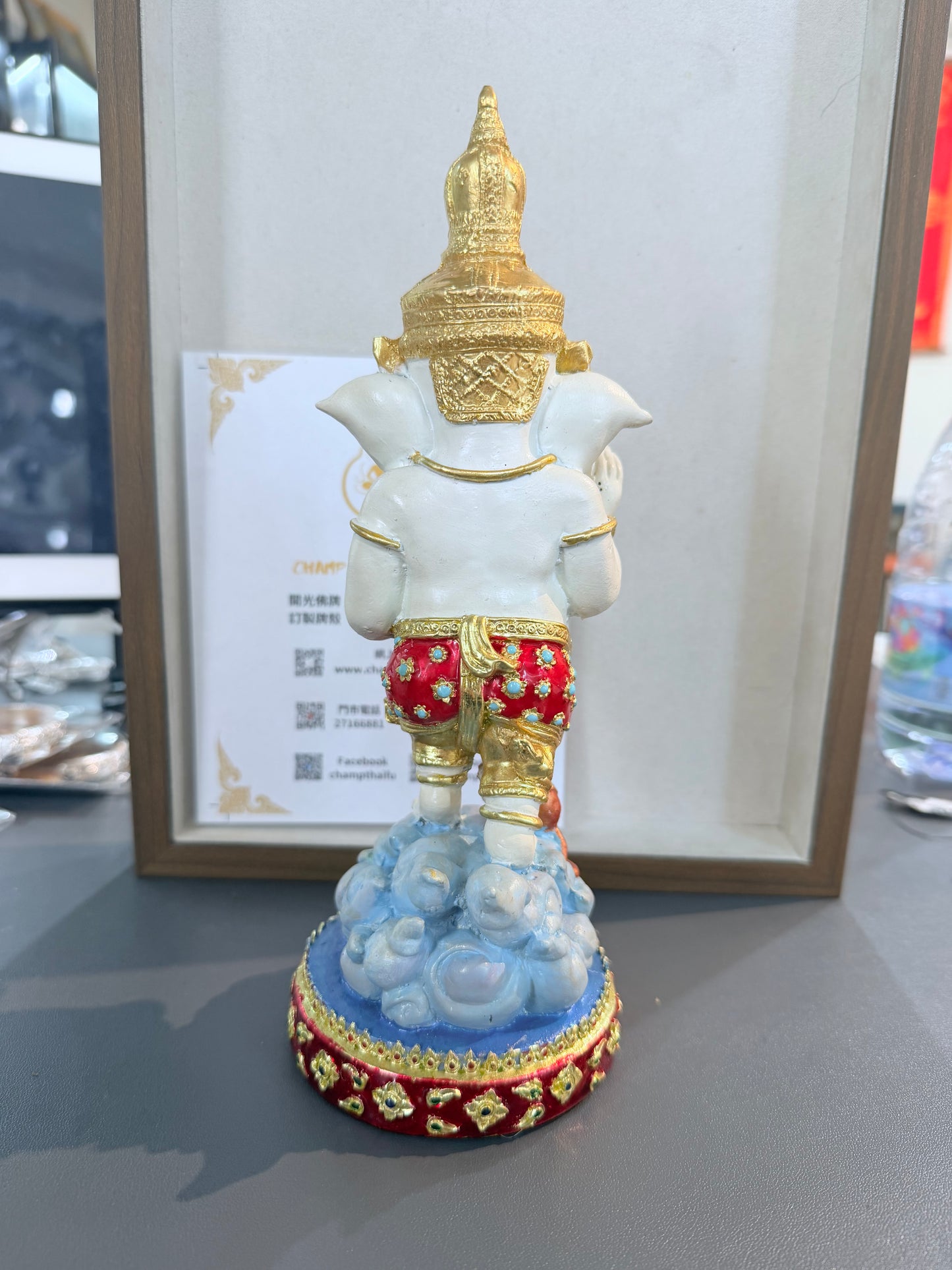 Phra Ajahn Phong, Wat Trai, Ang Thong Province 象神約高23cm供奉型
