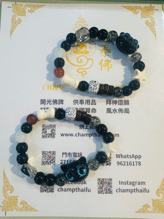 阿贊班迪 招財貓吸金手鍊